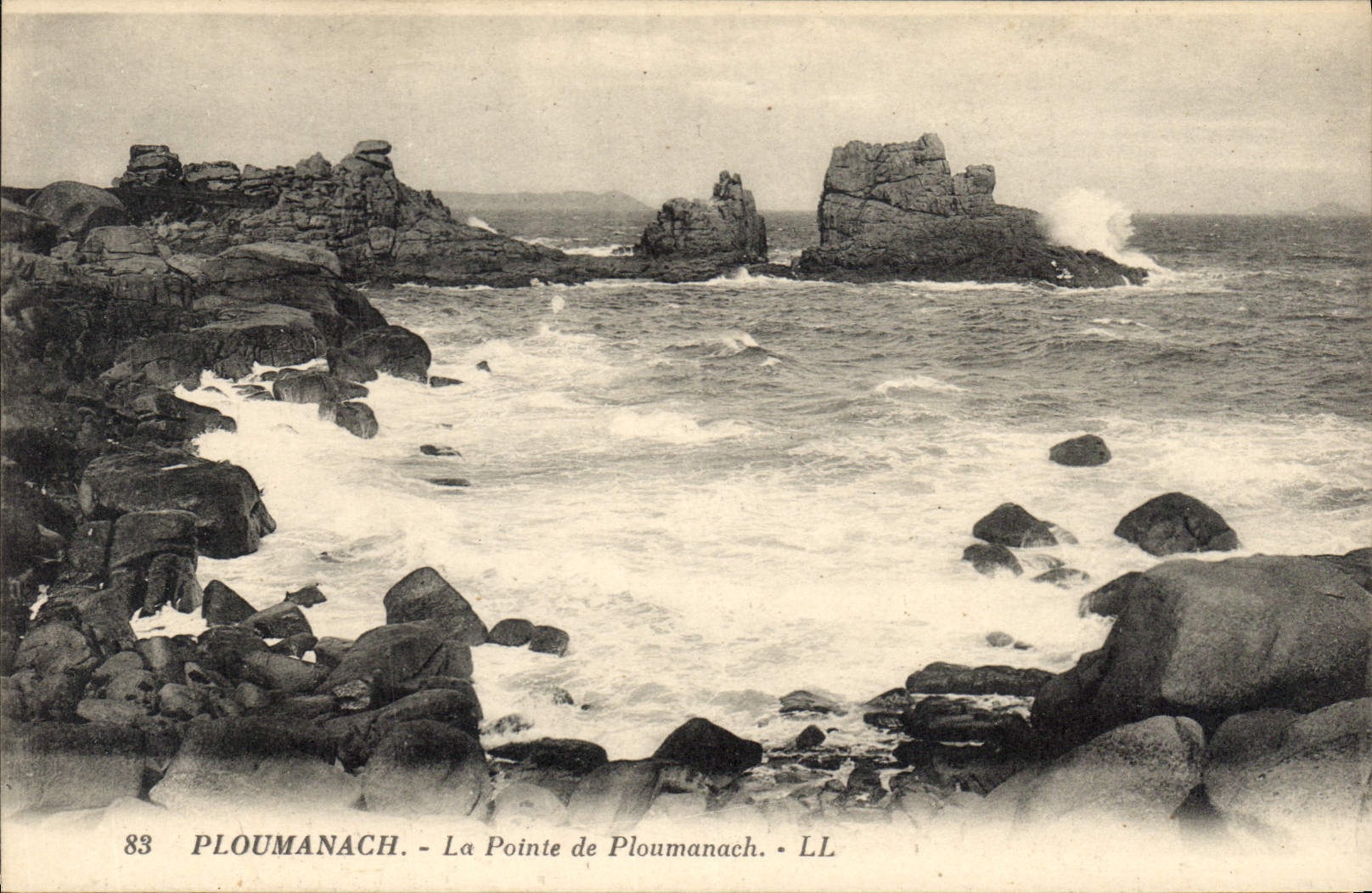 CPA Ploumanach la Pointe de Ploumanach