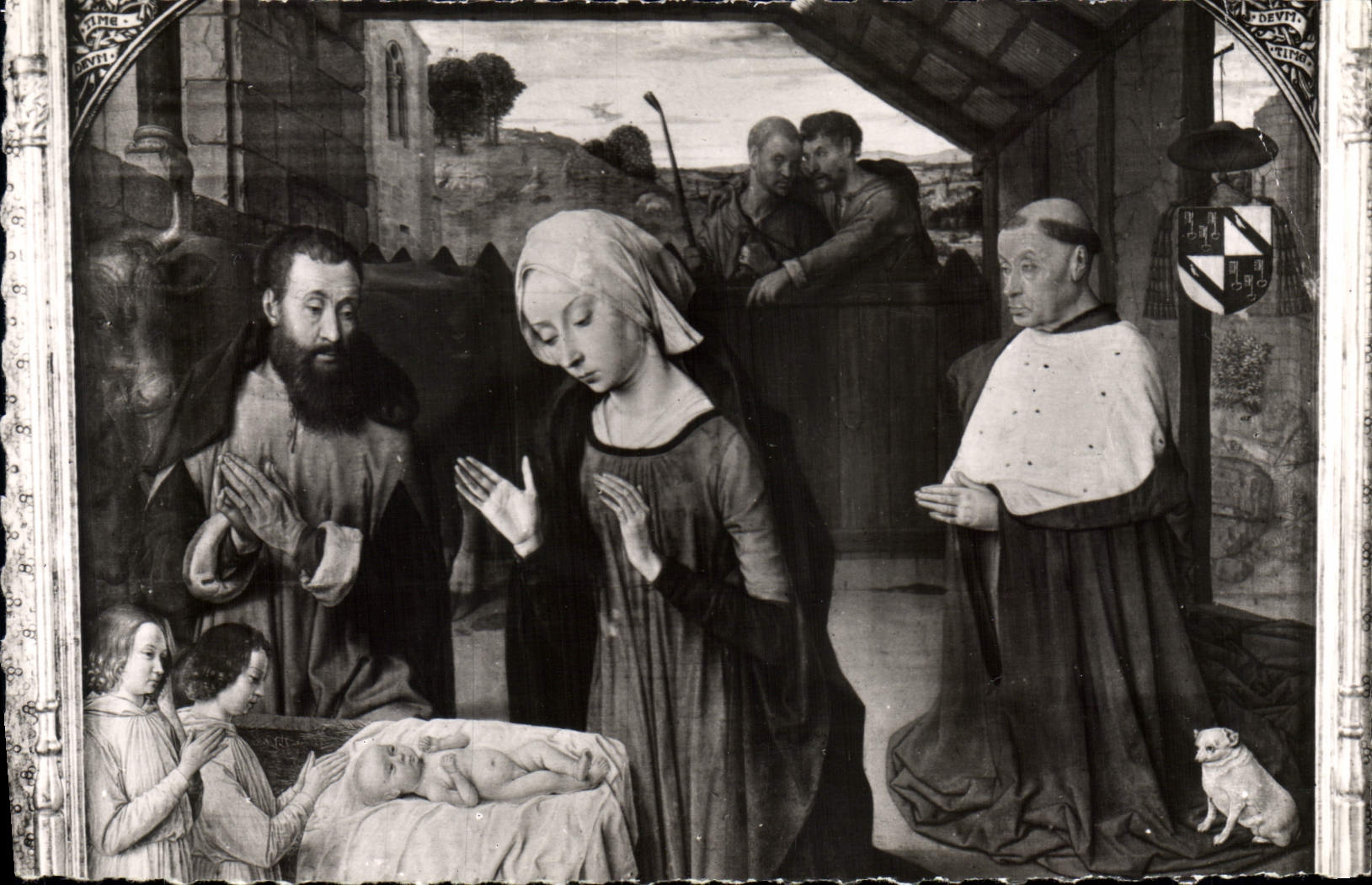 CPM Musee d'Autun Nativite du Maitre de Moulins 