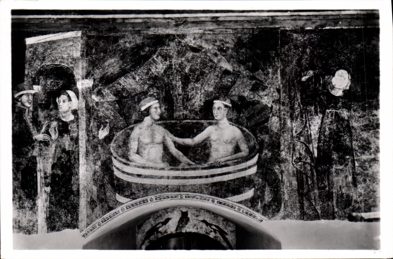 CPA S Gimignano Sal della Torre Scena di un matrimonio 