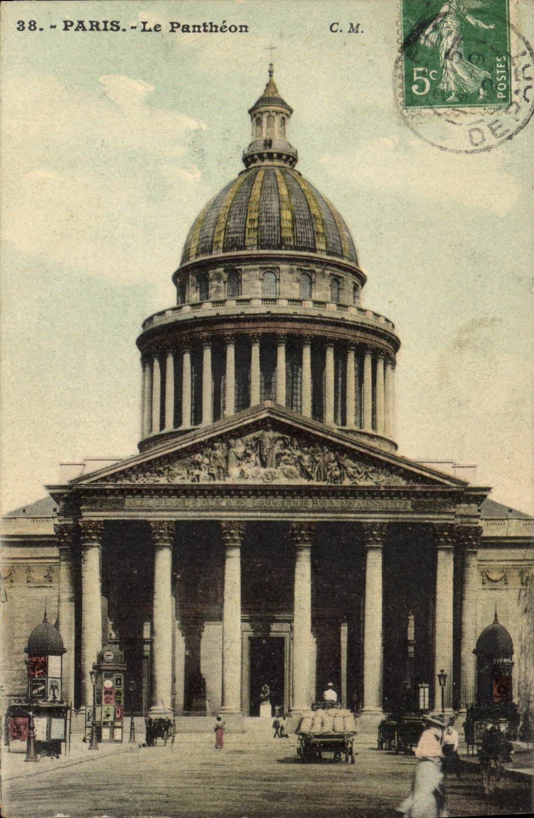 CPA Paris le Pantheon