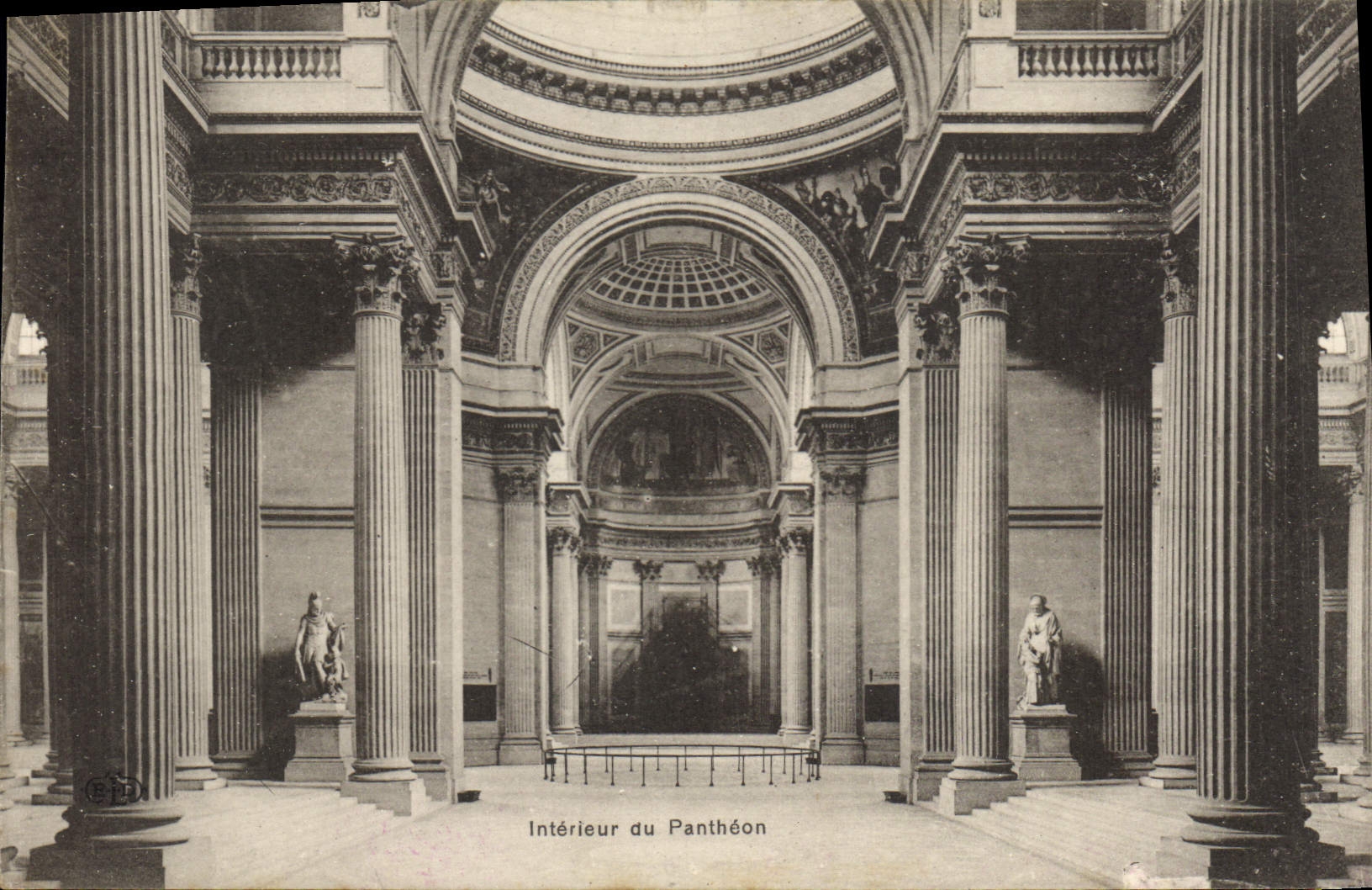 CPA Interieur de Pantheon 