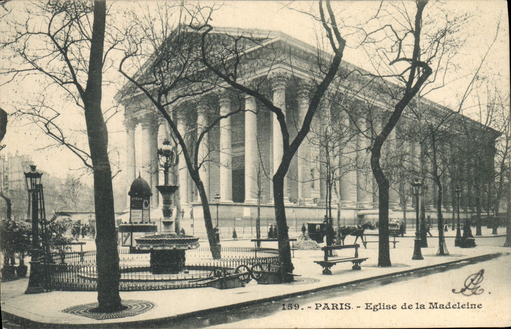 CPA Paris Eglise de la Madeleine 