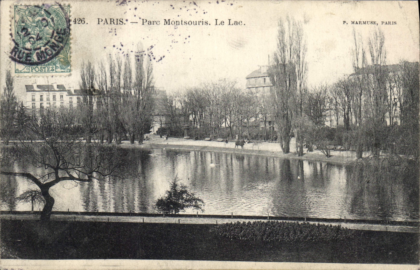 CPA Paris Parc Montsouris le Lac