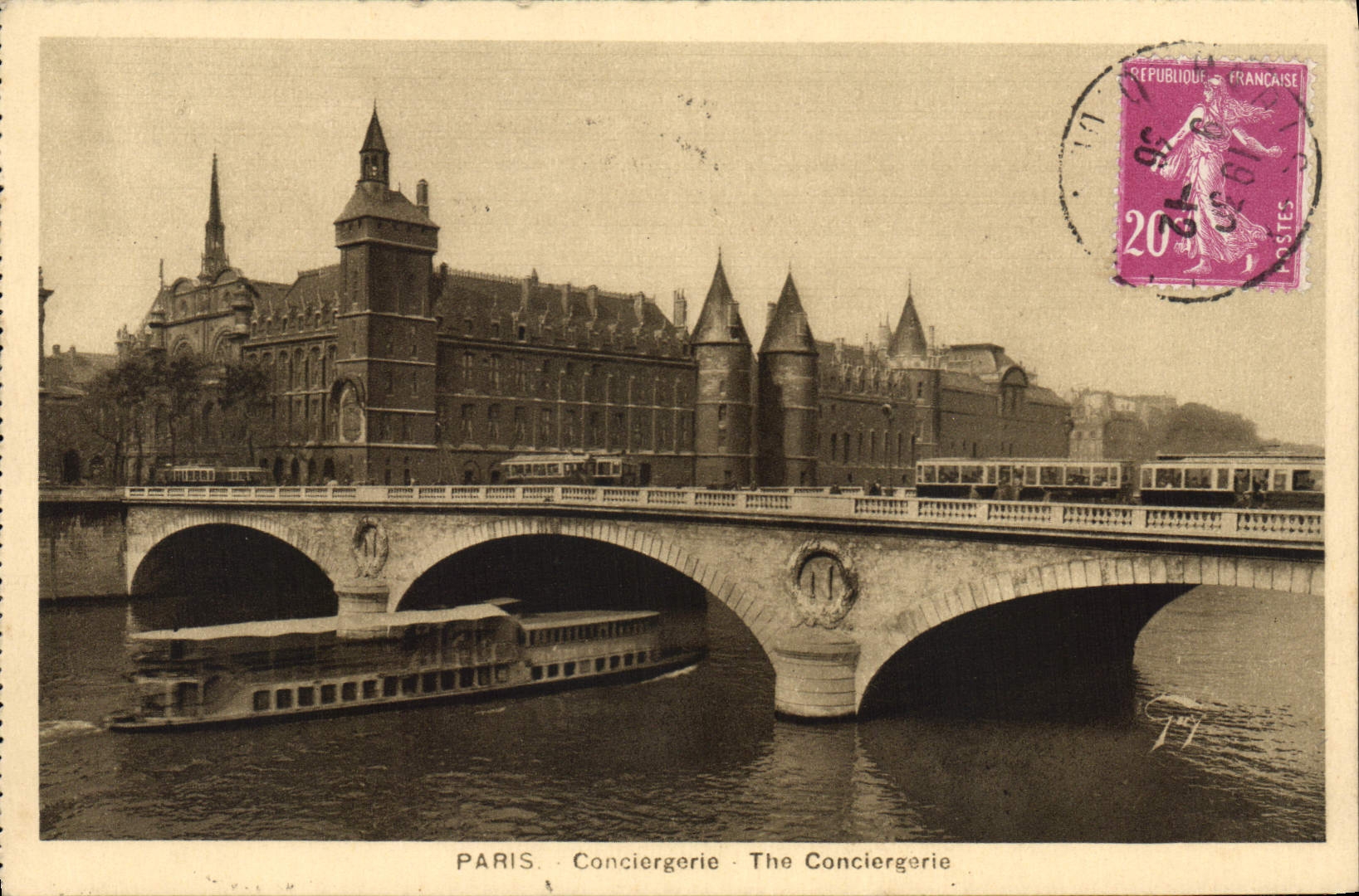 CPA Paris Conciergerie 