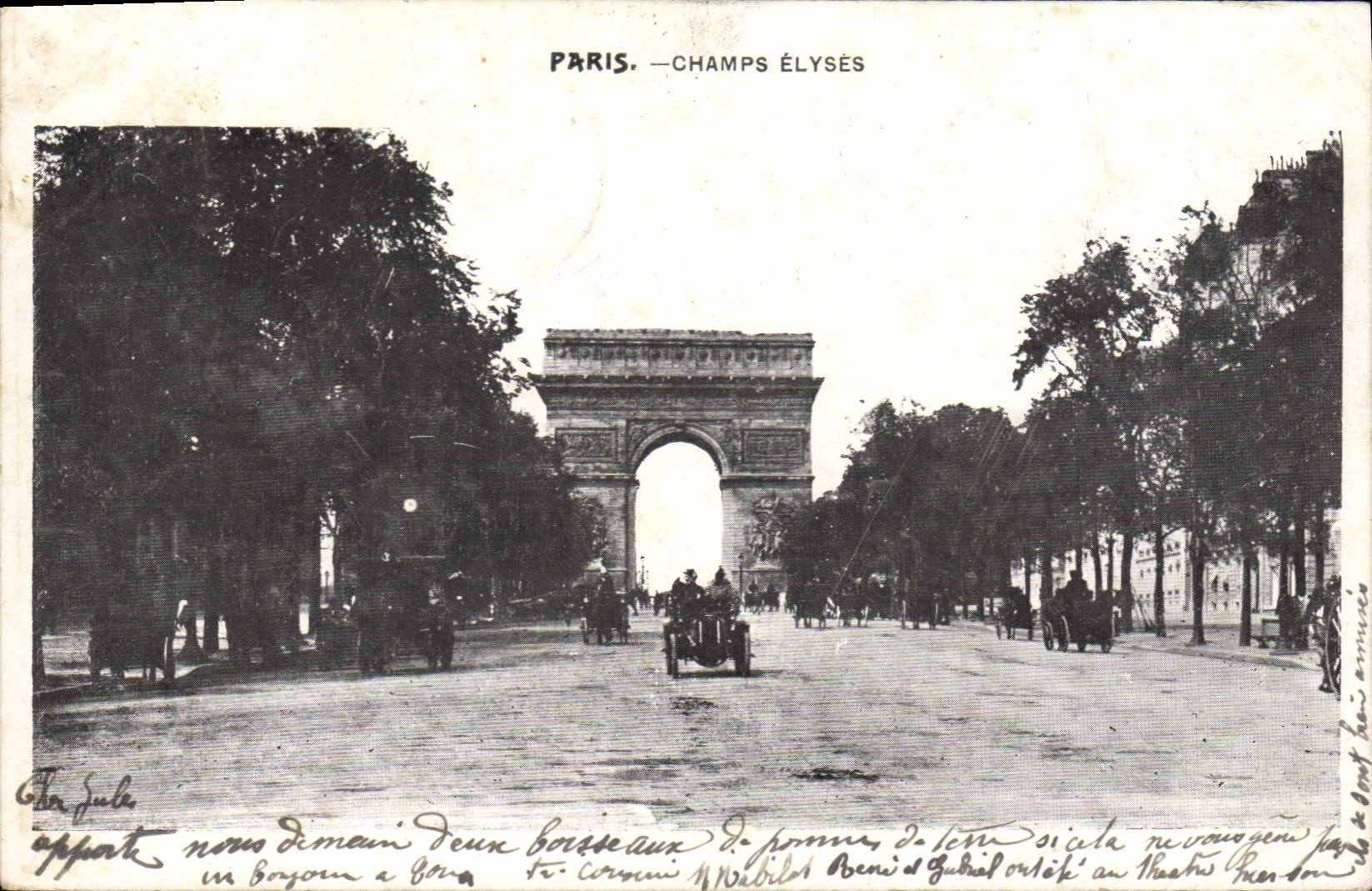 CPA Paris Champs Elysees 