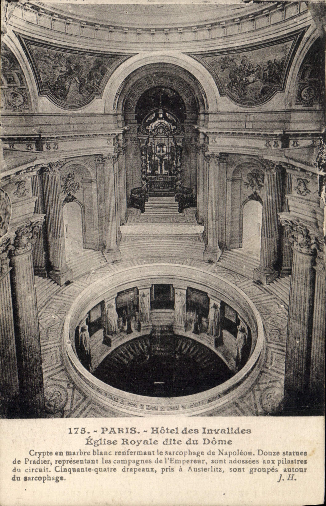 CPA Paris Hotel des Invalides Eglise Royale dite du Dome 