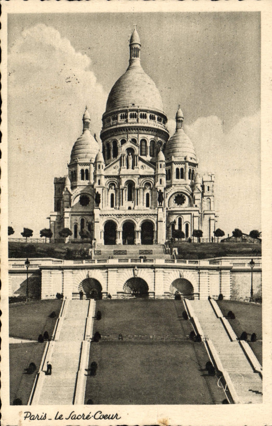 CPA Paris le Sacre Coeur 