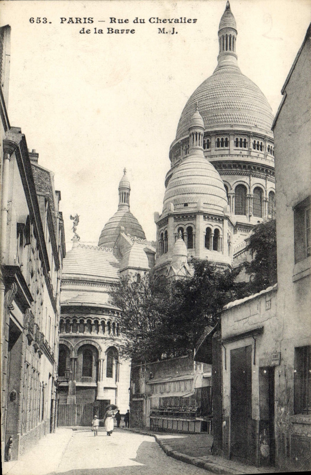 CPA Paris Rue de Chevalier de la Barre 