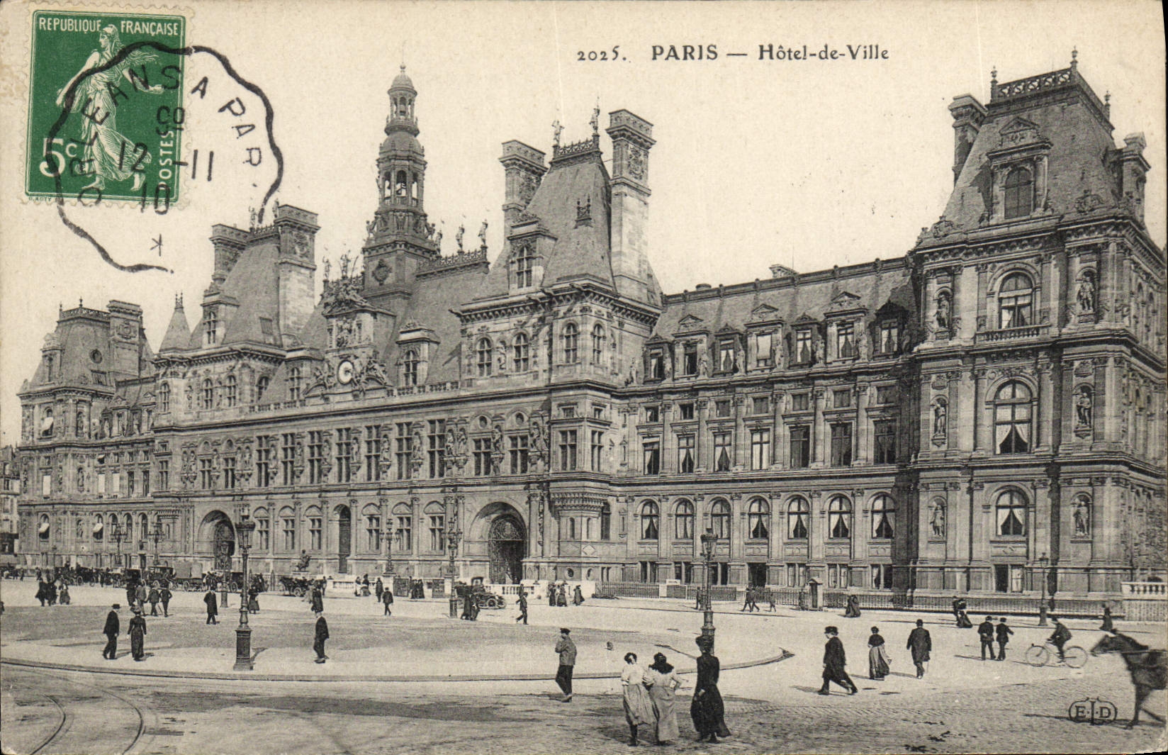 CPA Paris Hotel de Ville 