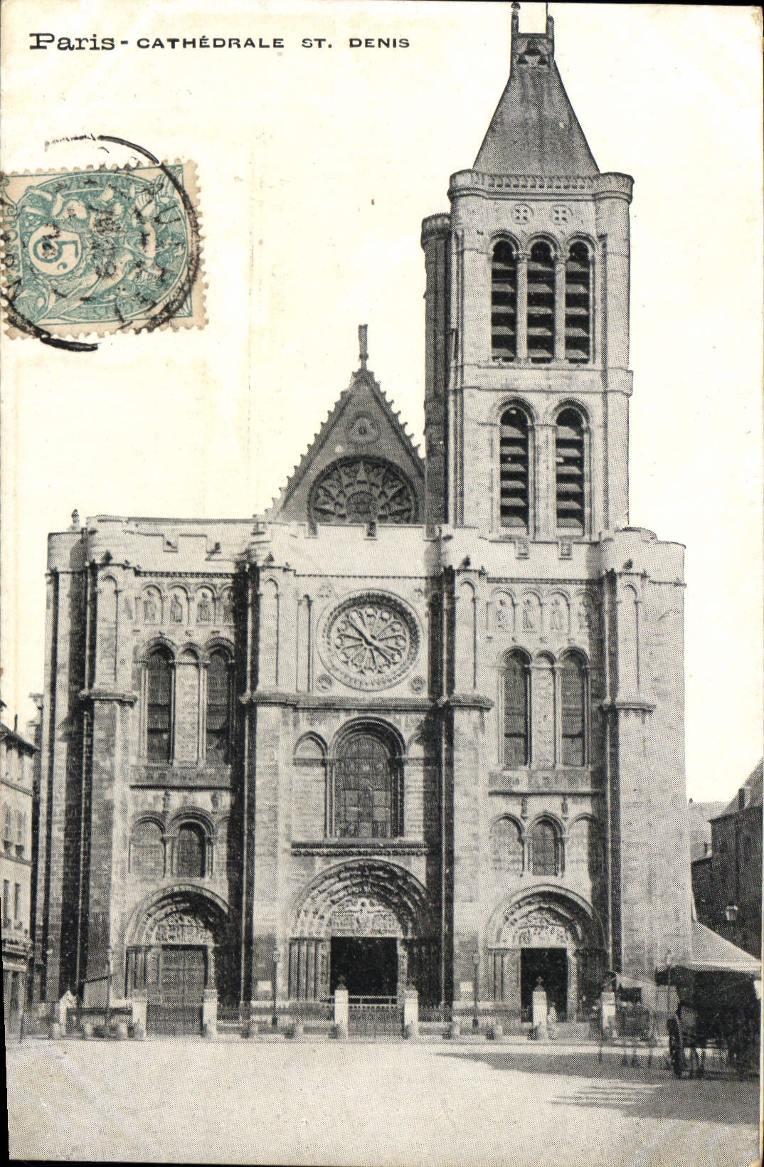 CPA Paris Cathedrale St Denis 