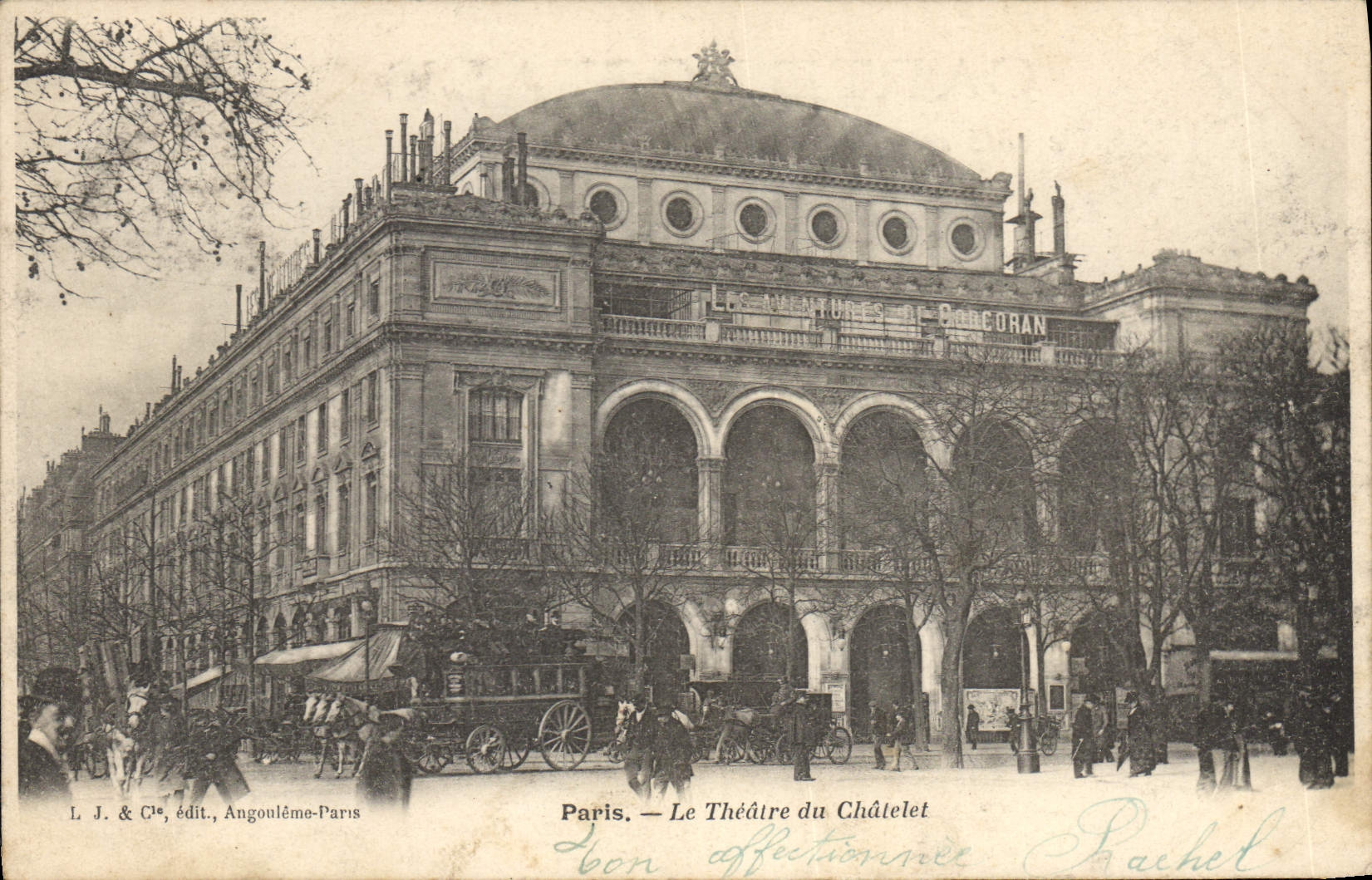 CPA Paris Le Theatre du Chatelet 