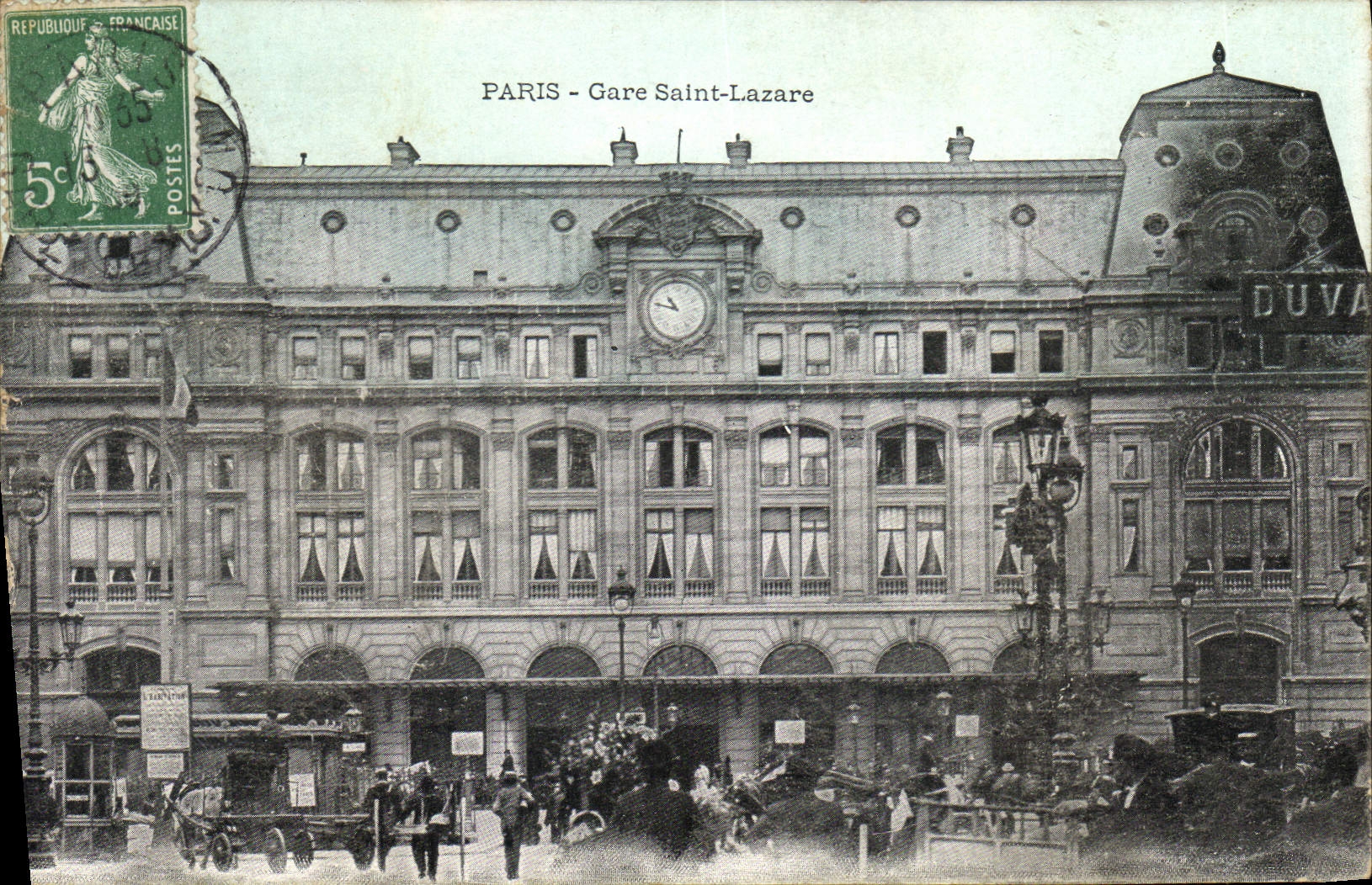 CPA Paris Gare Saint Lazare 