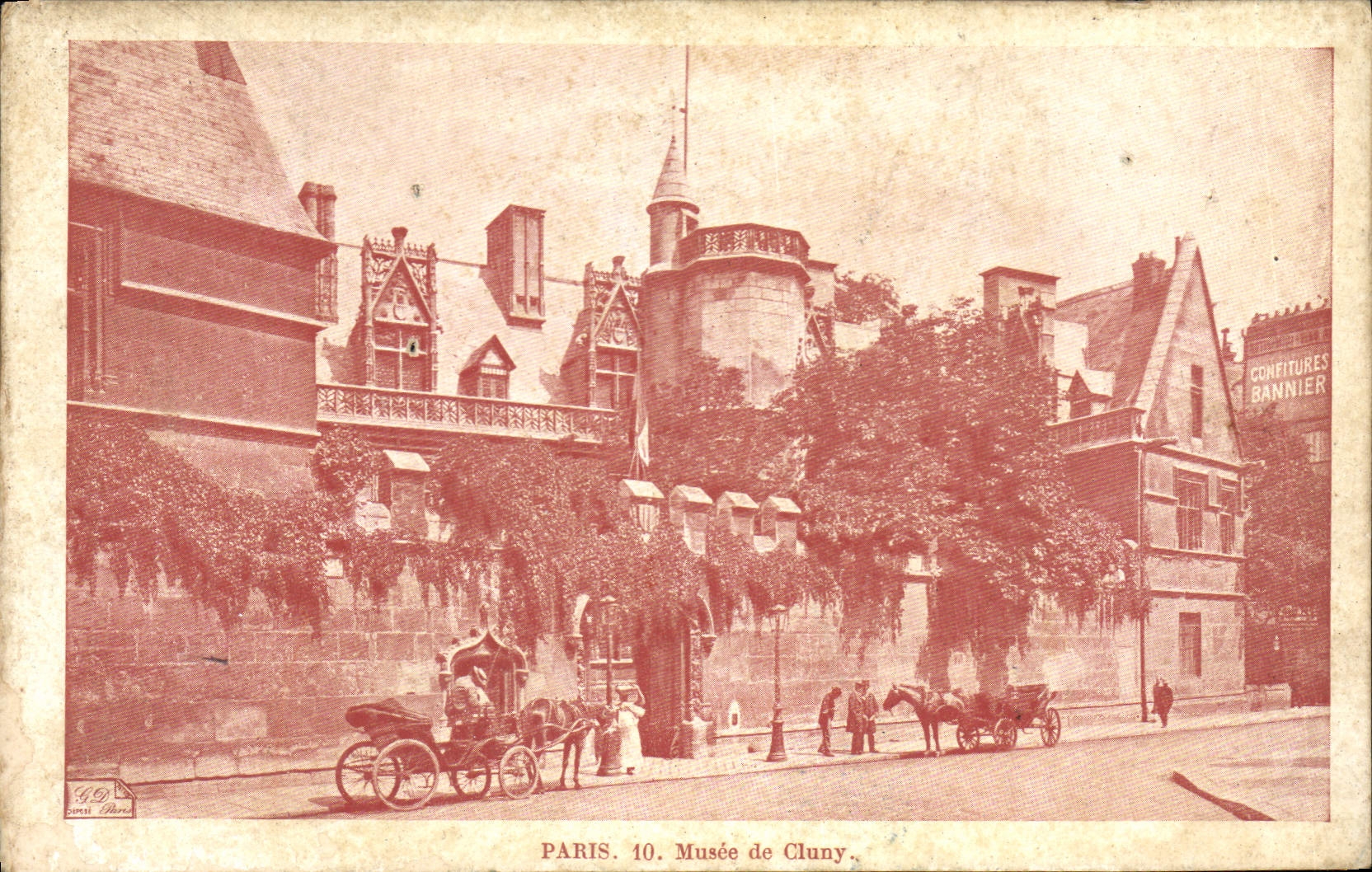 CPA Paris Musee de Cluny 