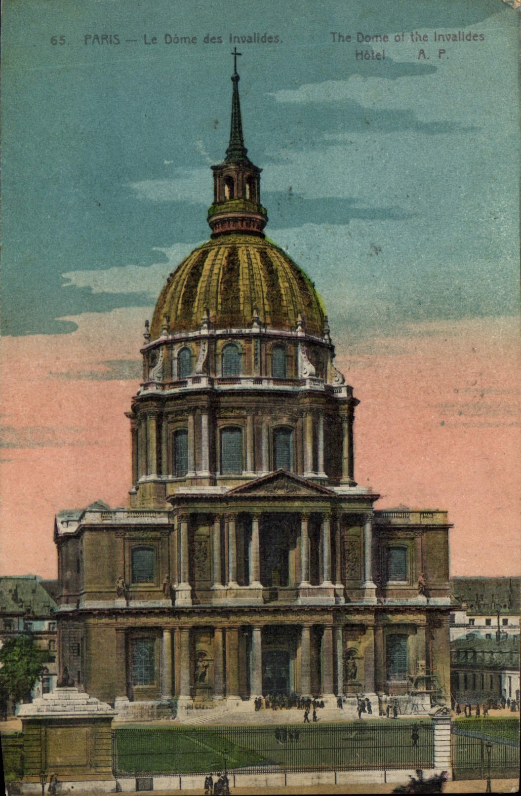 CPA Paris le Dome des Invalides 