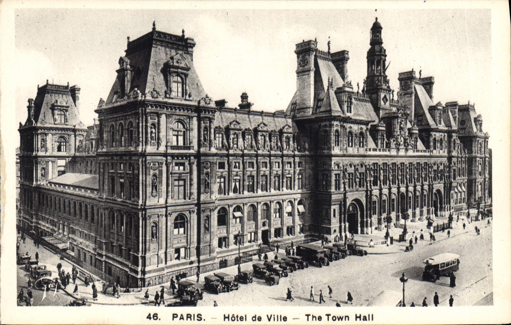 CPA Paris Hotel de Ville 