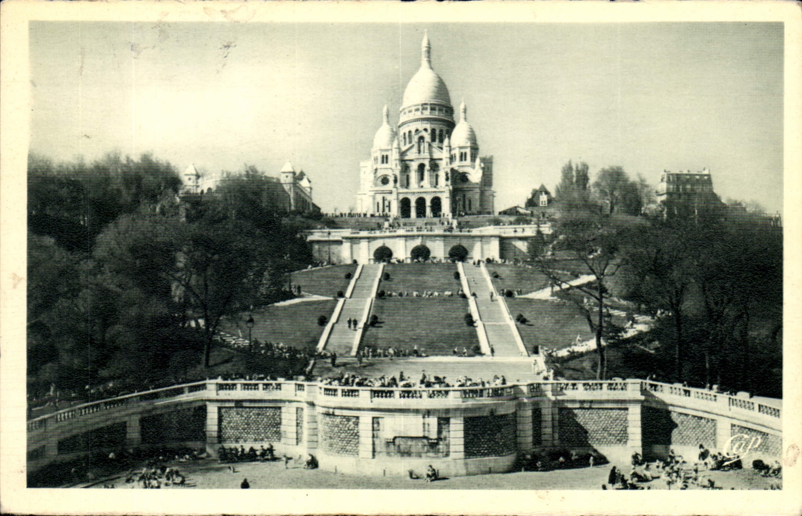CPA Paris Basilique du Sacre Coeur ou du Voeu National de 1873