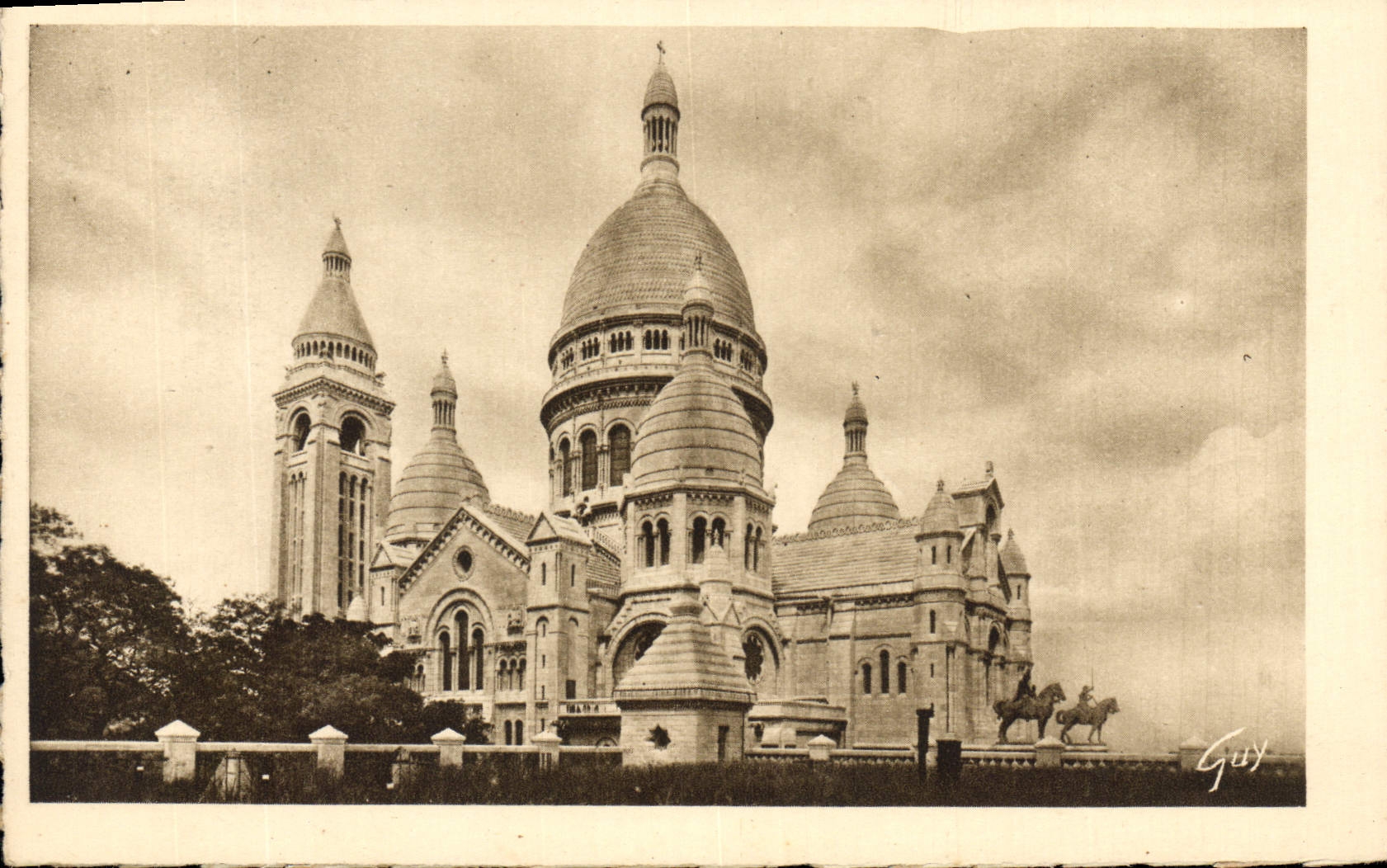 CPA Notre Beau Paris Sacre Coeur 