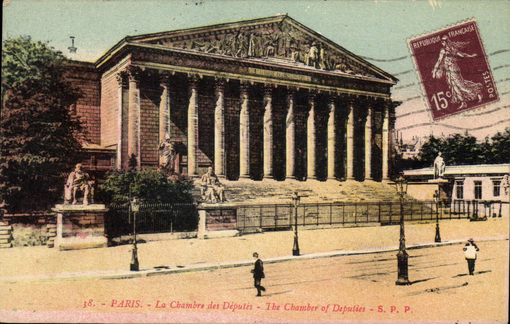 CPA Paris La Chambre des Deputes