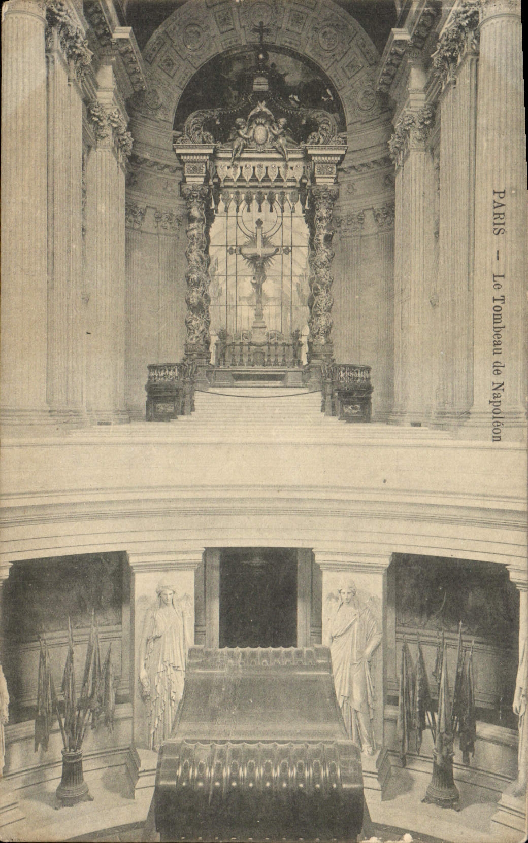 CPA Paris Le Tombeau de Napoleon 