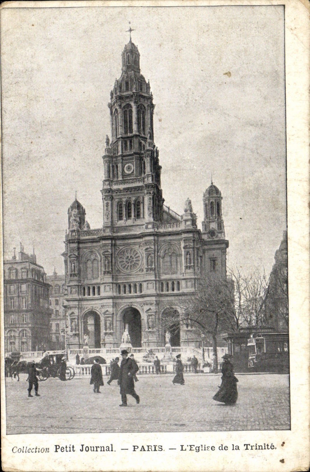 CPA Collection Petit Journal Paris L'Eglise de la Trinite