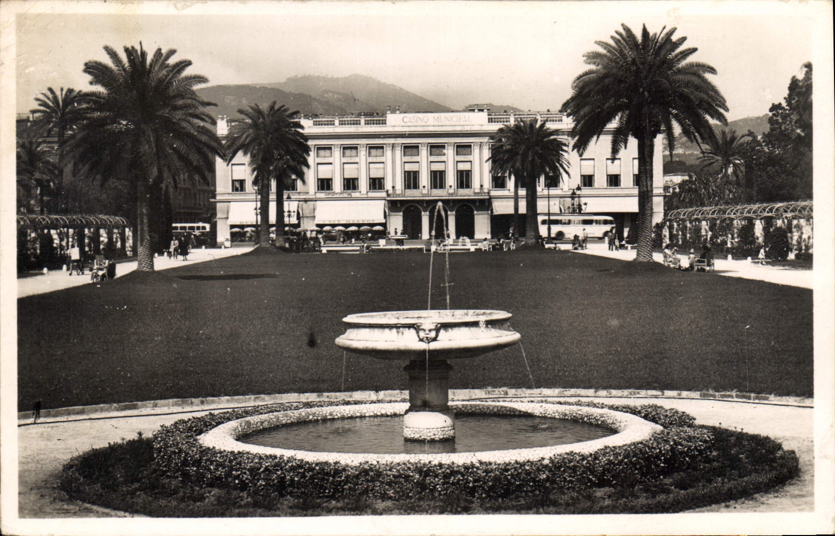 CPM Nice les Jardins et le Casino Municipal 