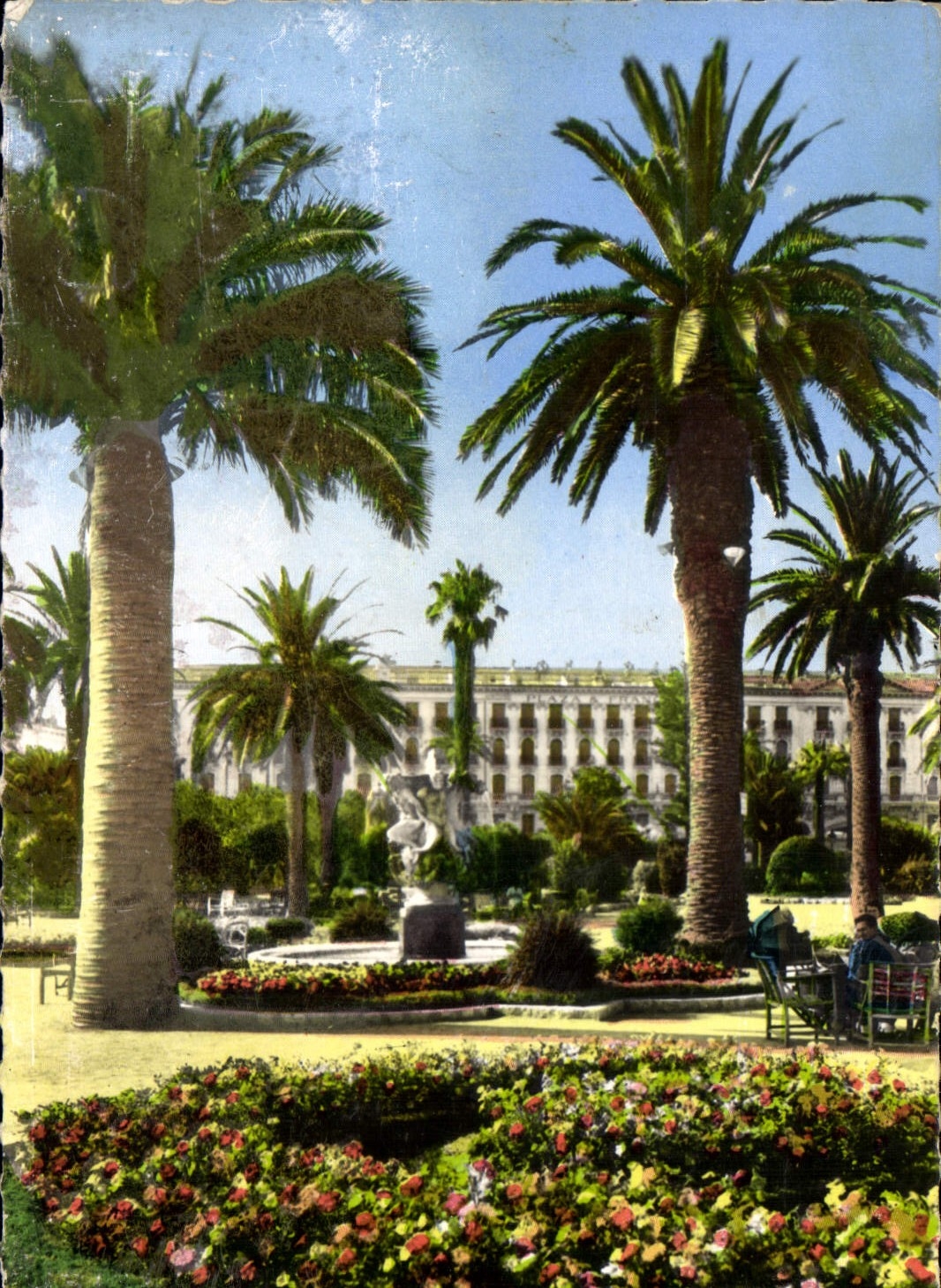 CPM Nice Alpes Maritimes les Nouveaux Jardins Fontaine des Tritons