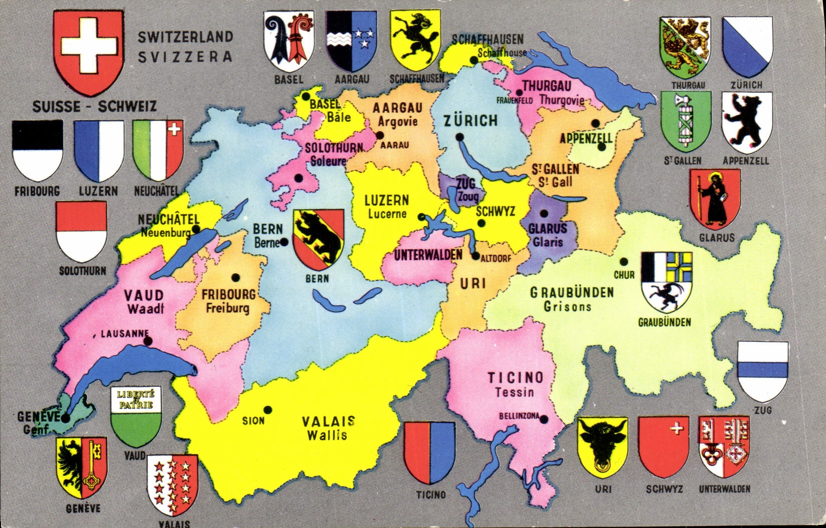 CPM Switzerland Svizerra Suisse Schweiz