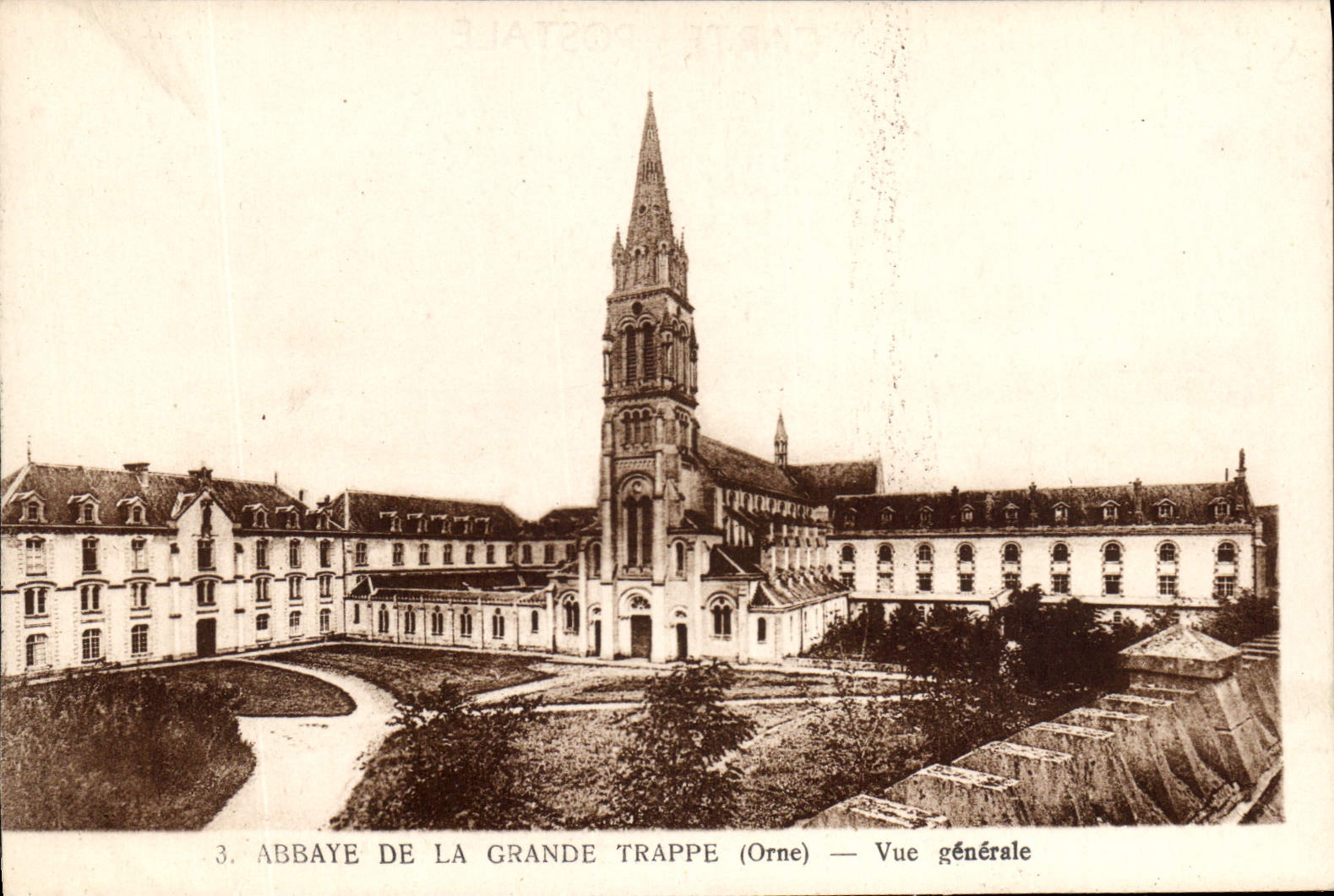 CPA Abbaye de la Grande Trappe Orne Vue generale