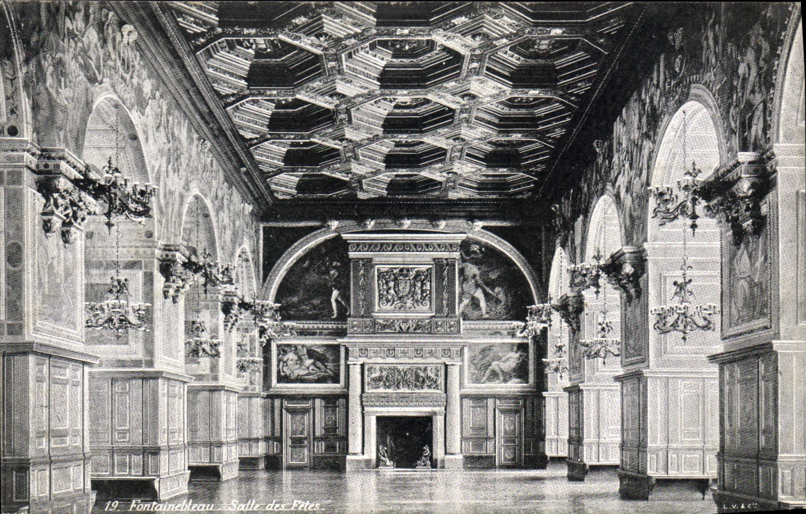 CPA Palais de Fontainebleau Salle des Fetes