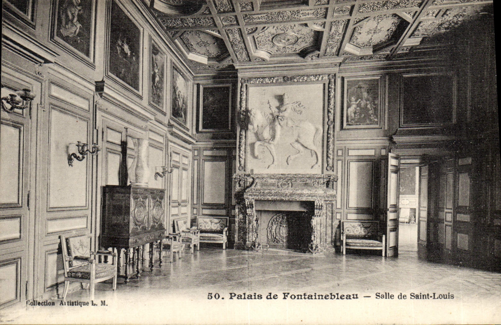 CPA Palais de Fontainebleau Salle de Saint Louis 