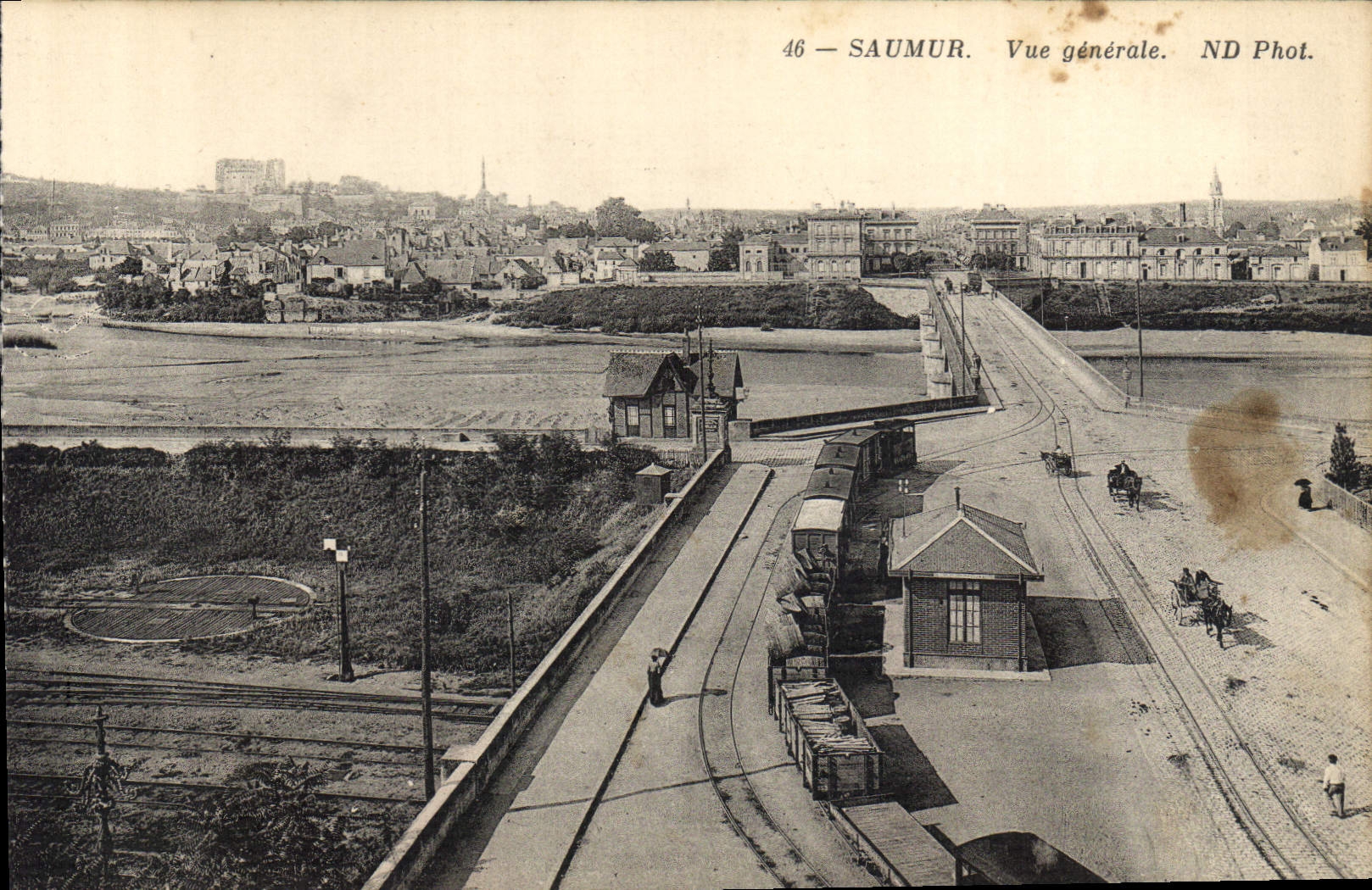 CPA Saumur Vue generale 
