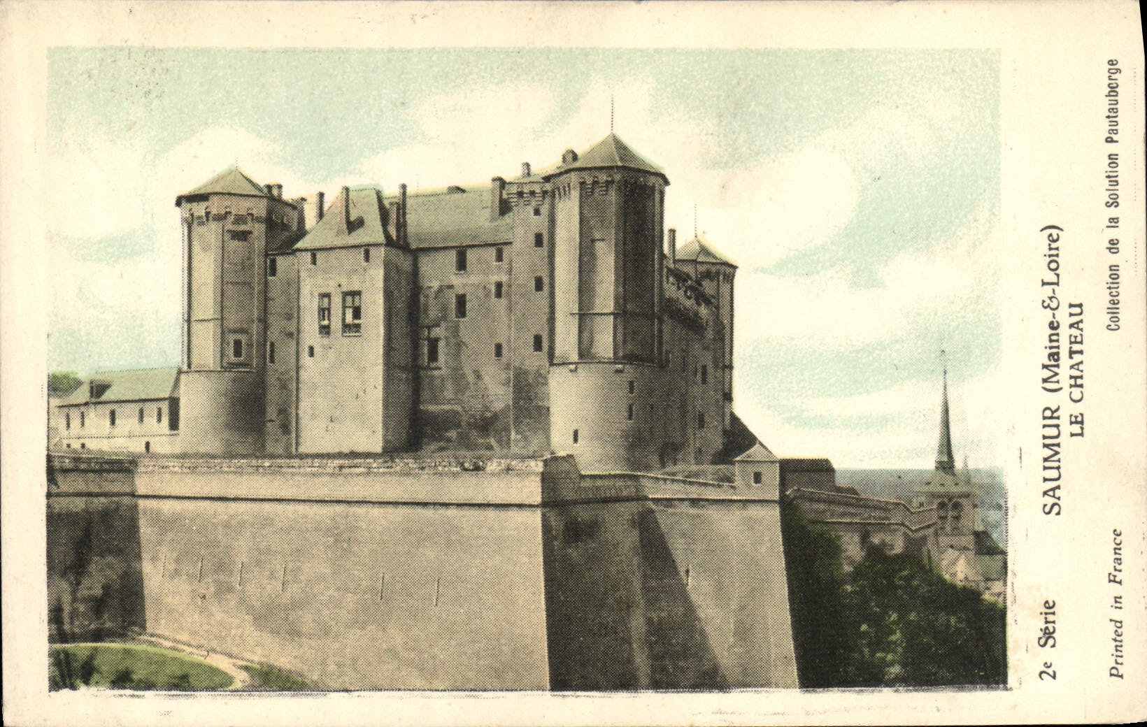 CPA Saumur Maine et Loire Le Chateau 