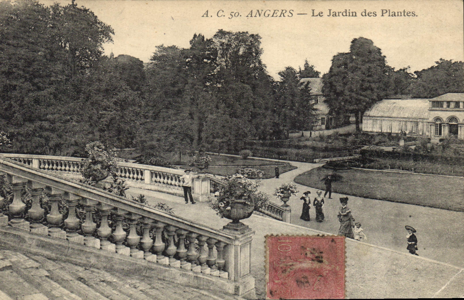 CPA Angers Le Jardin des Plantes 