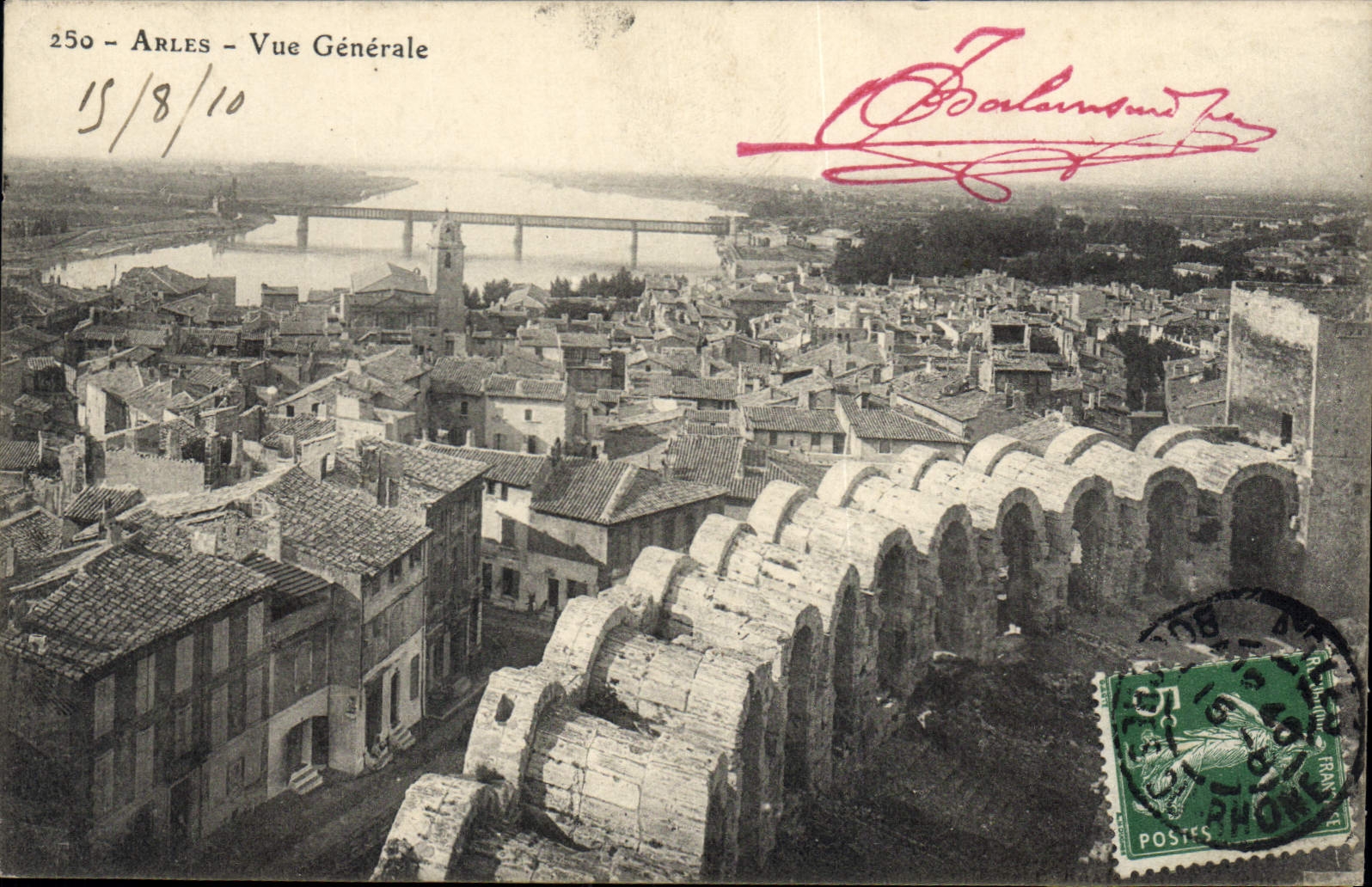 CPA Arles Vue generale 