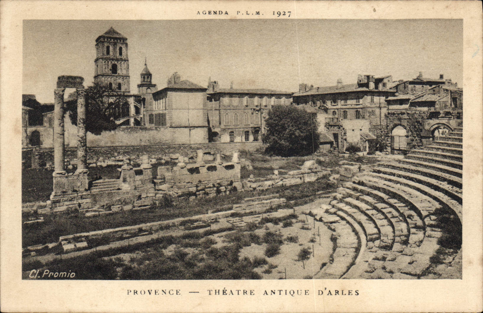 CPA Provence Theatre Antique d'Arles 