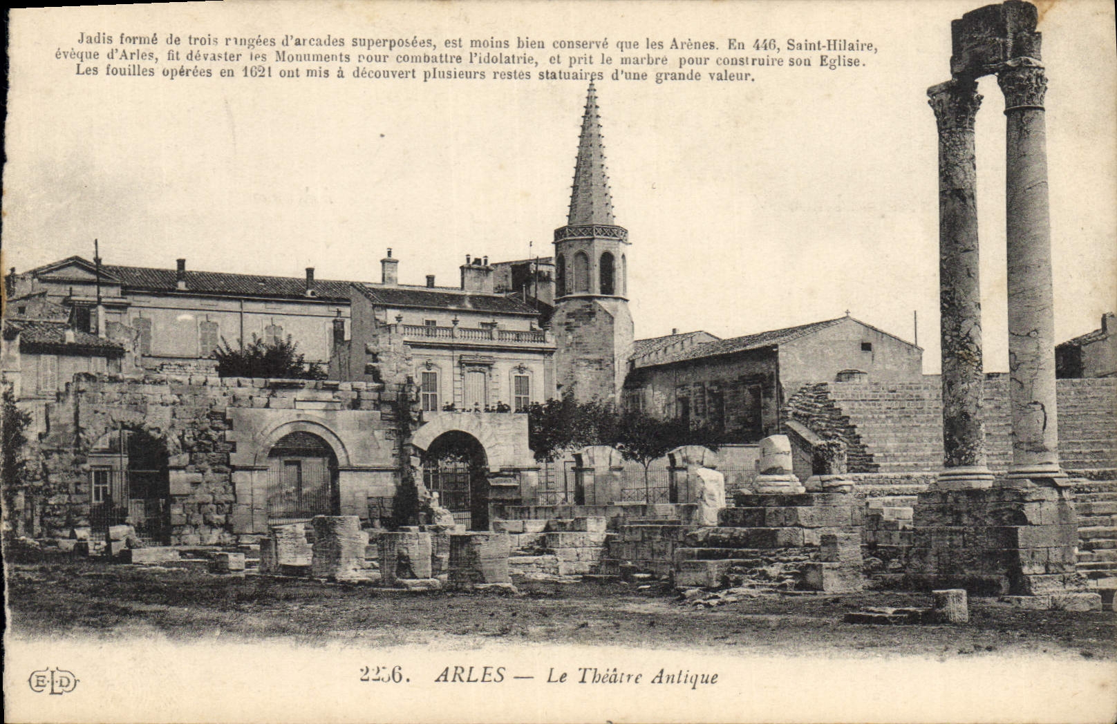 CPA Arles Le Theatre Antique 