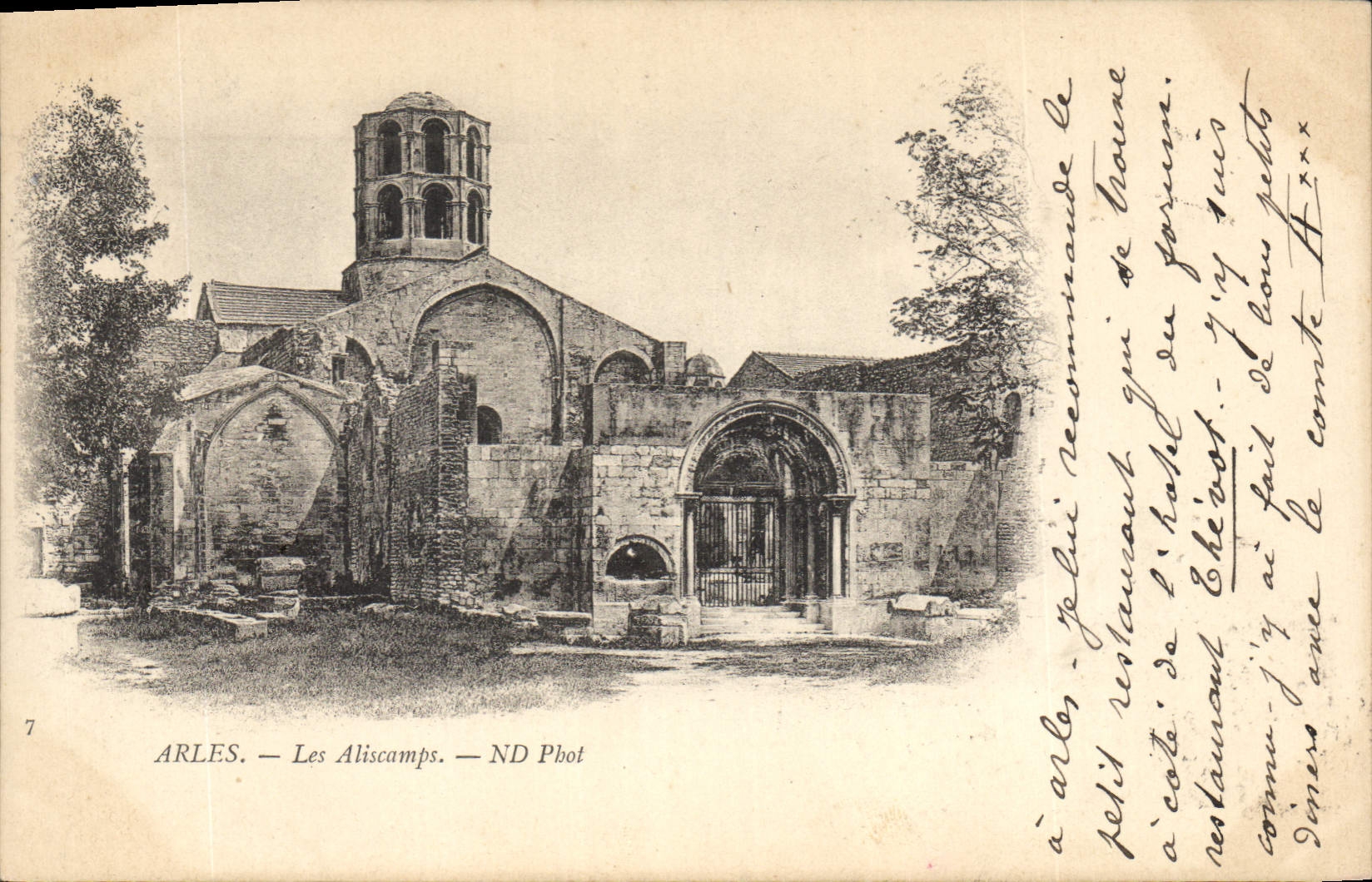 CPA Arles Les Aliscamps 