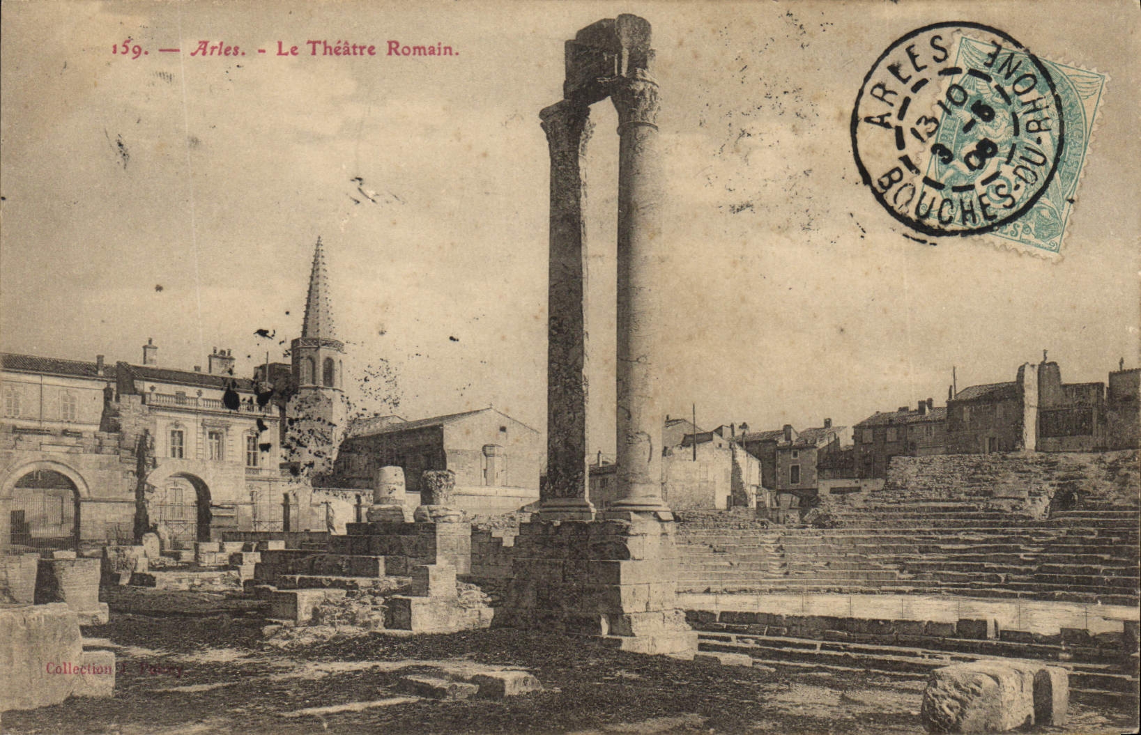 CPA Arles Le Theatre Romain 