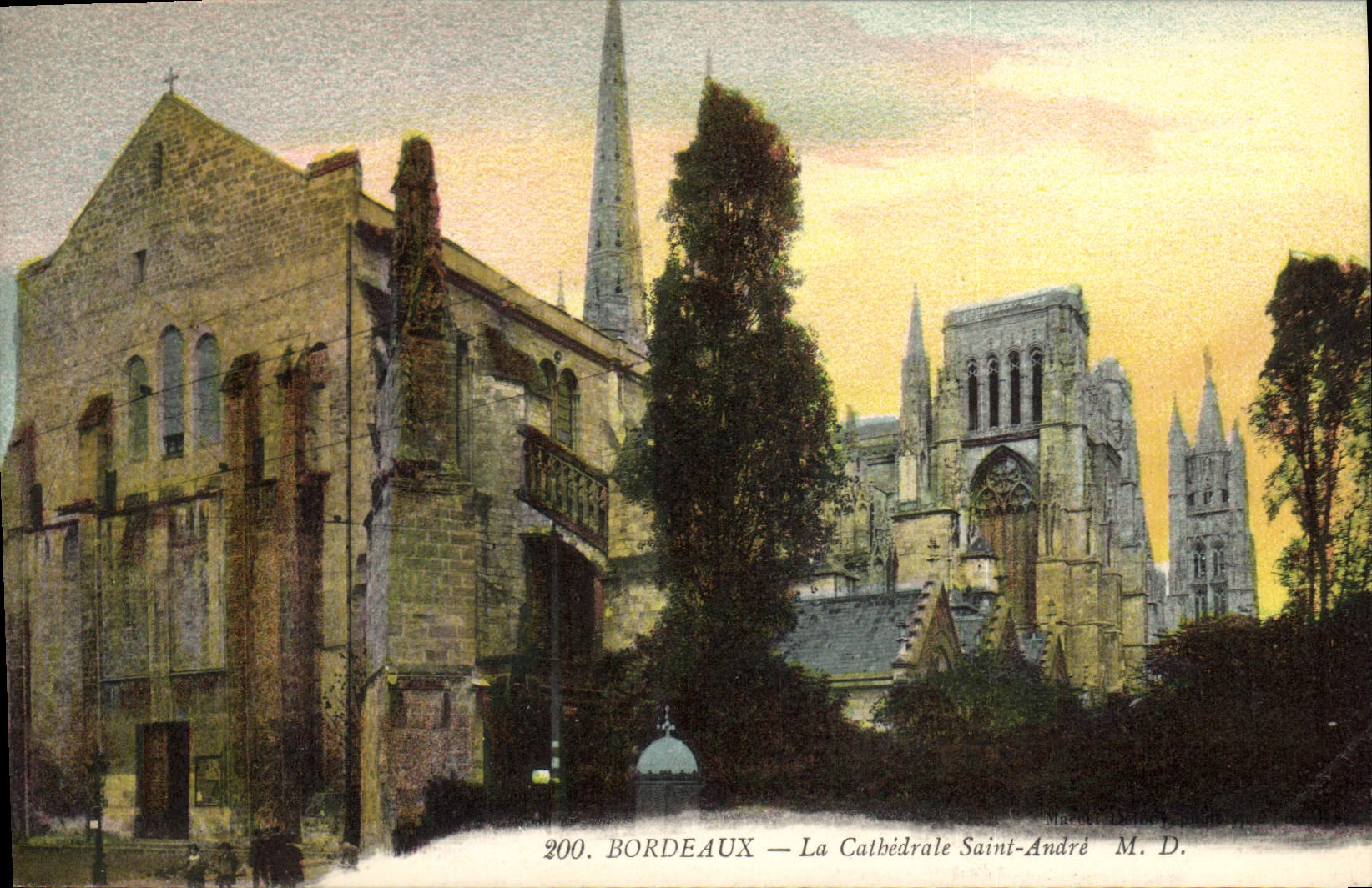 CPA Bordeaux La Cathedrale Saint Andre