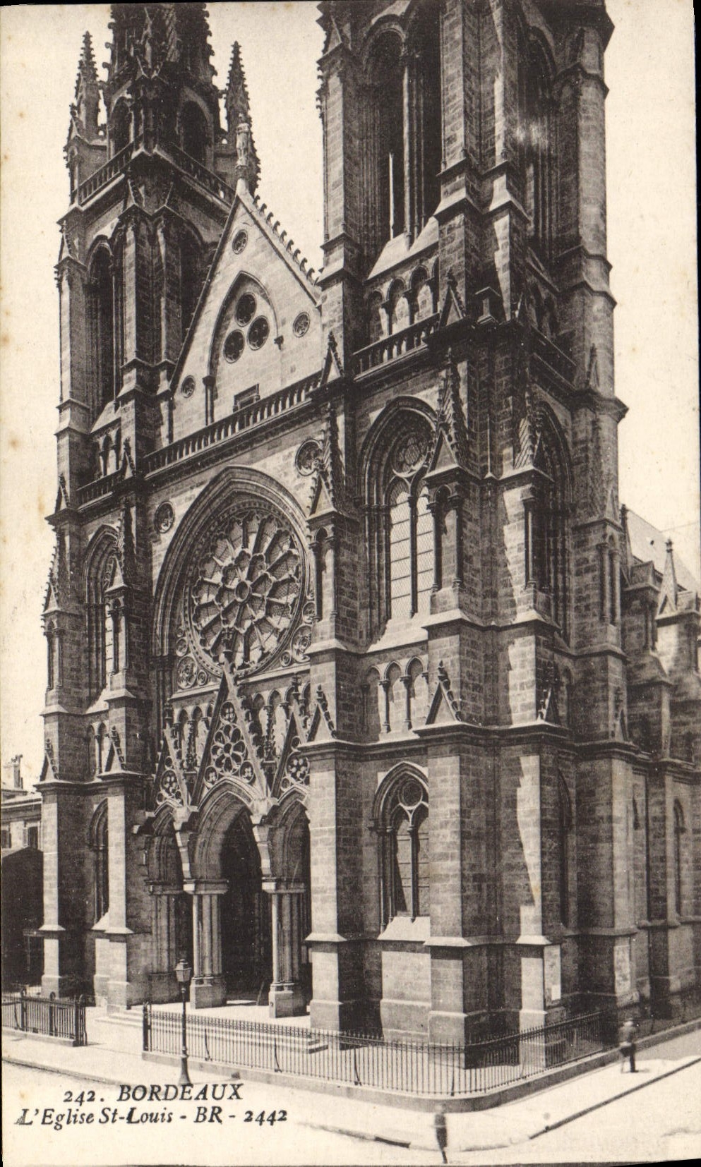 CPA Bordeaux L'Eglise St Louis 