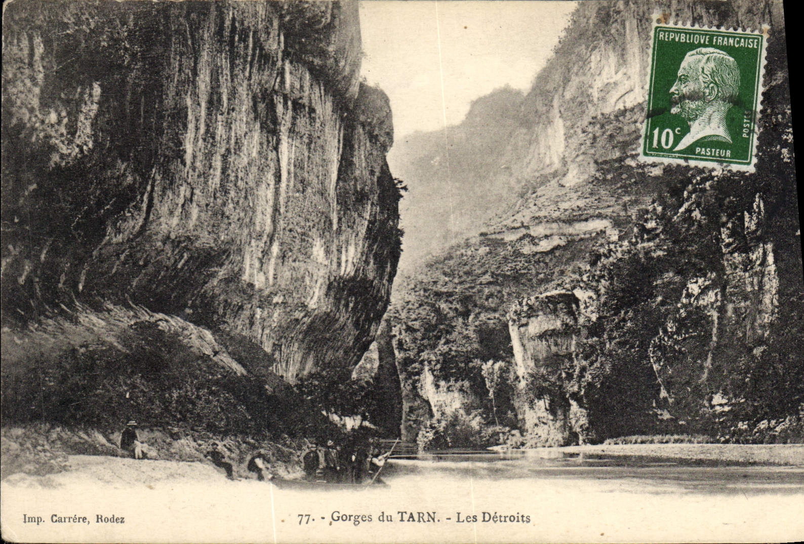 CPA Gorges du Tarn Les Detroits 