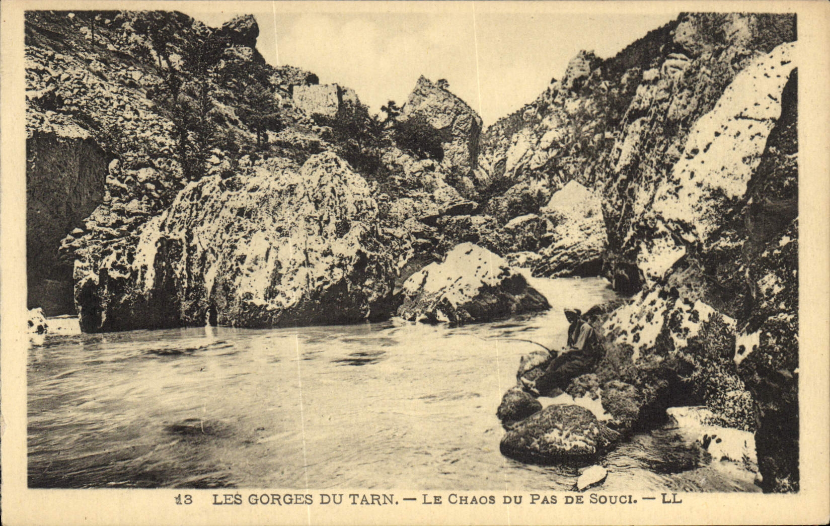 CPA Les Gorges du Tarn Le Chaos du Pas de Souci