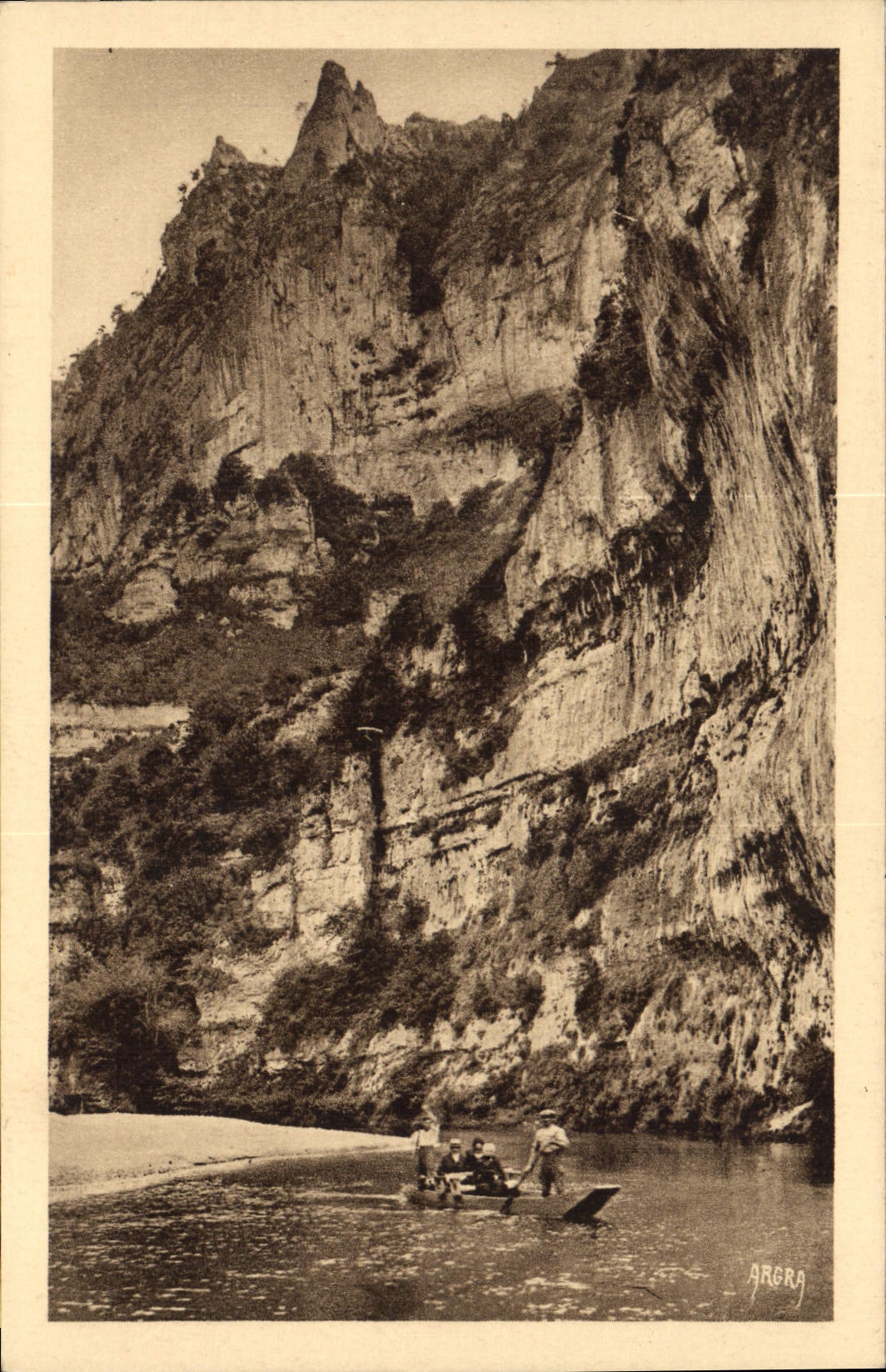 CPA Gorges du Tarn Passage des Detroits 