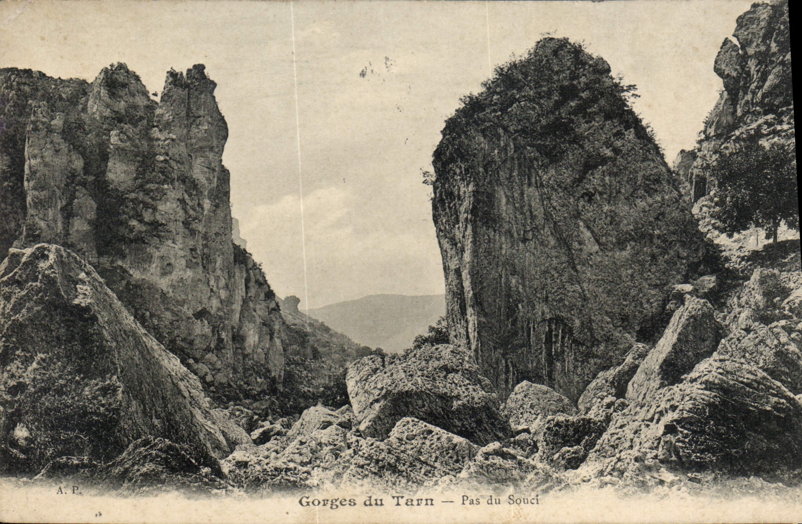 CPA Gorges du Tarn Pas du Souci 