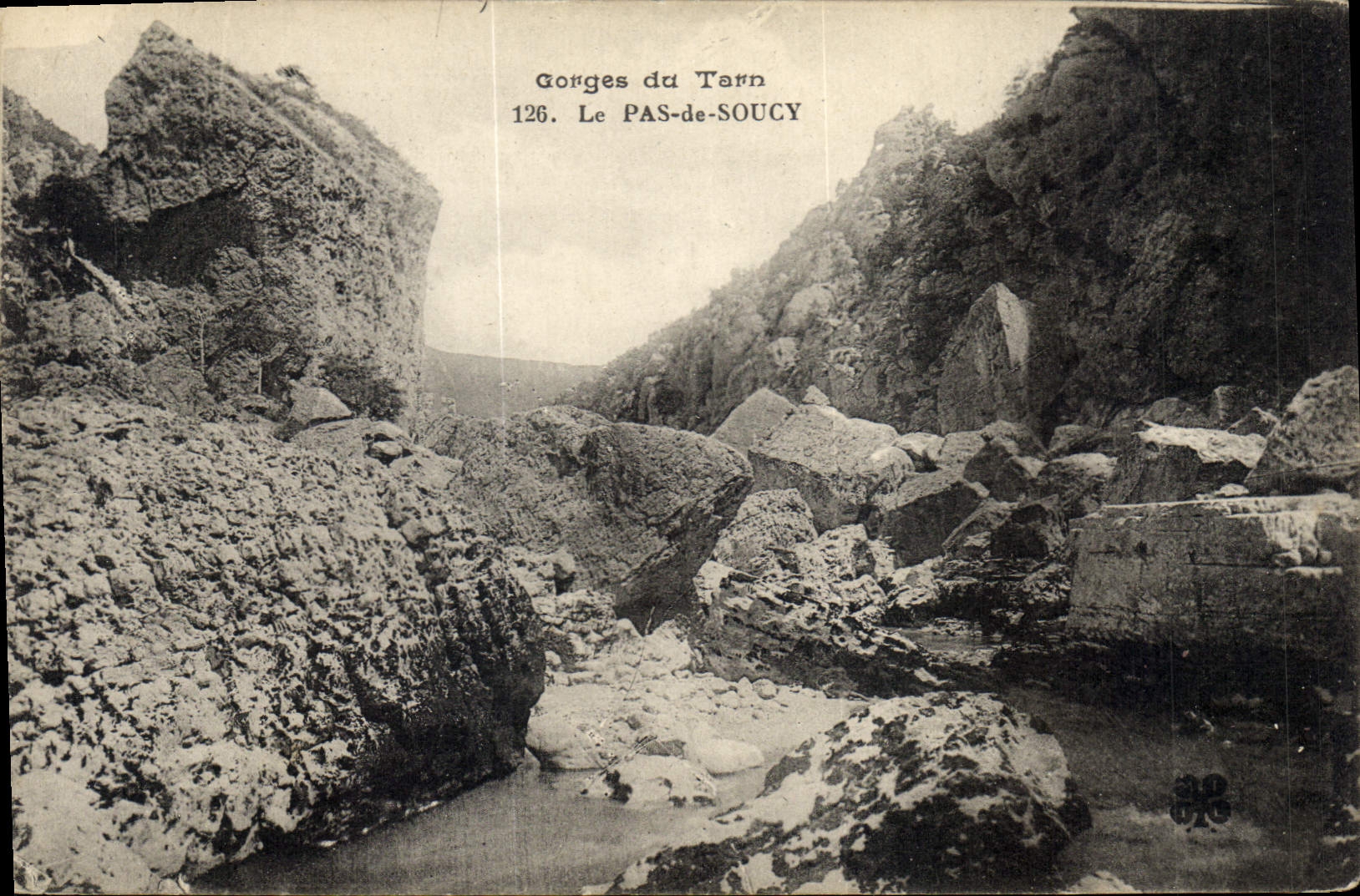 CPA Gorges du Tarn Le Pas de Soucy