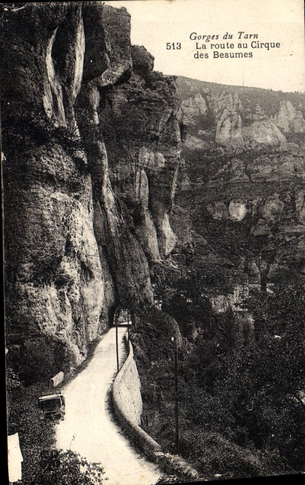 CPA Gorges du Tarn La Route au Cirque