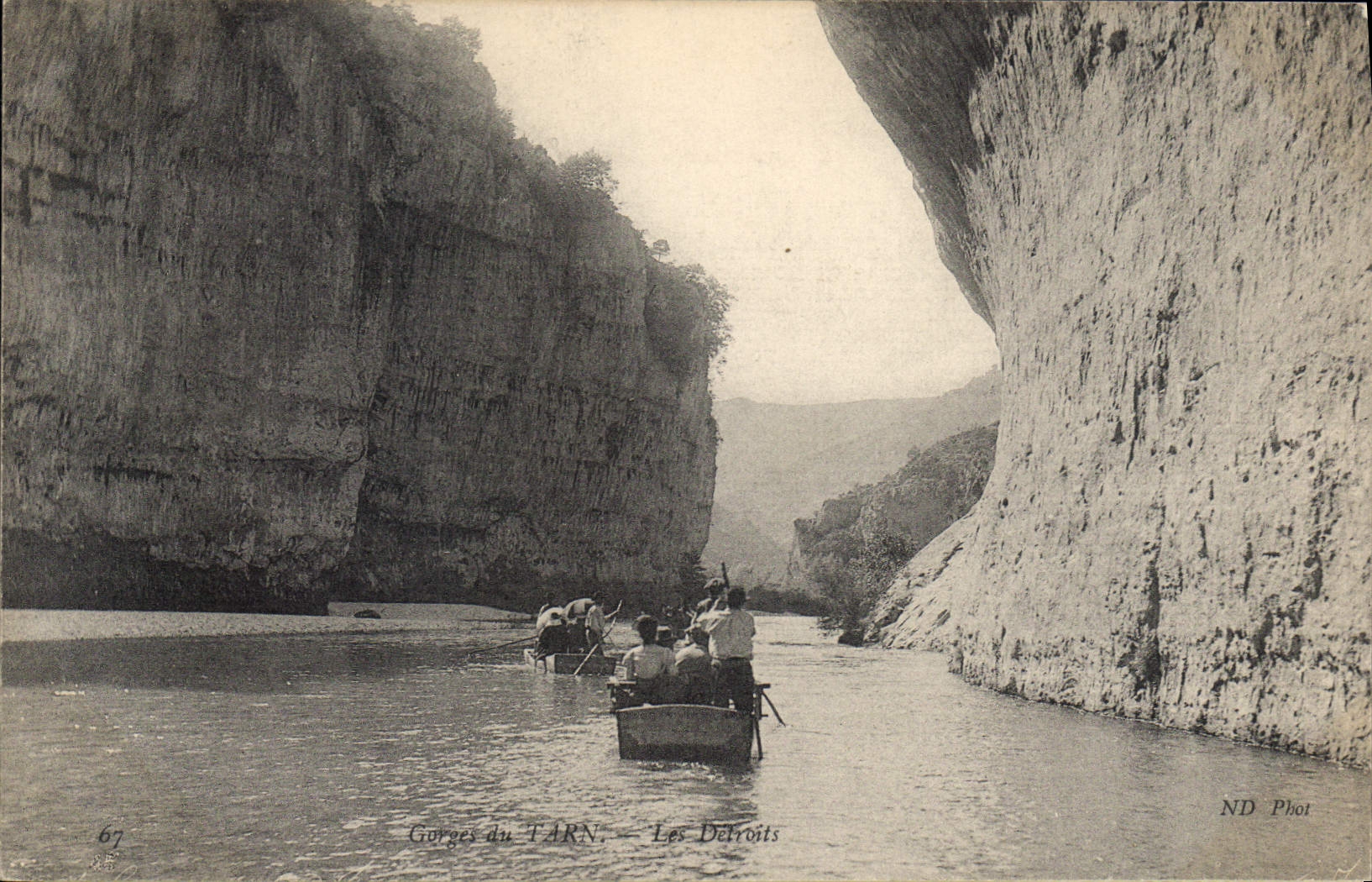 CPA Gorges du Tarn Les Detroits 