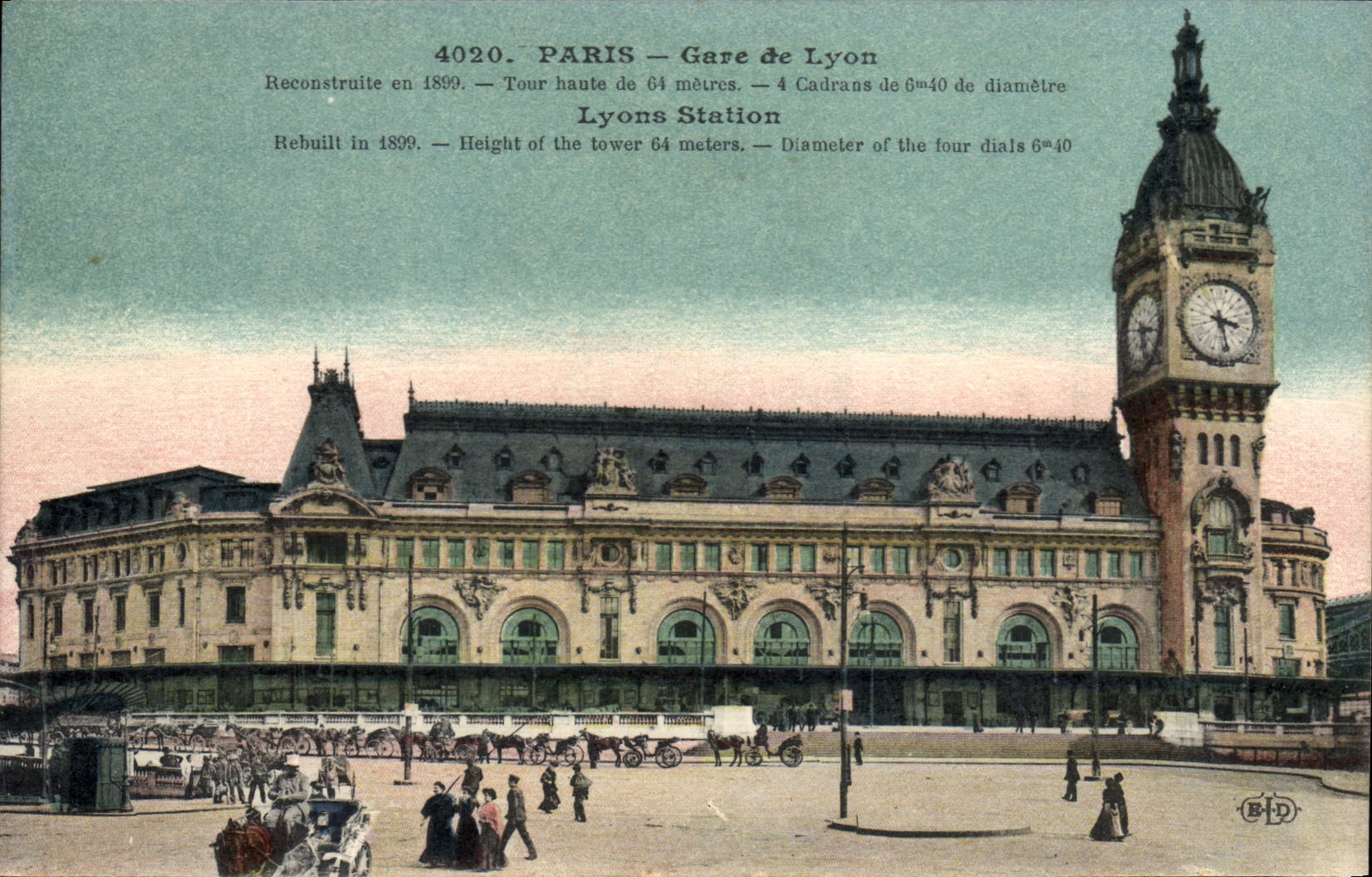 CPA Paris Gare de Lyon 