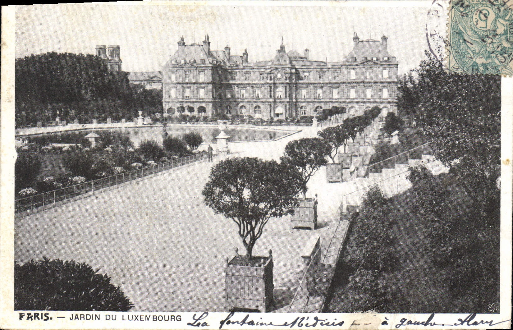 CPA Jardin du Luxembourg 
