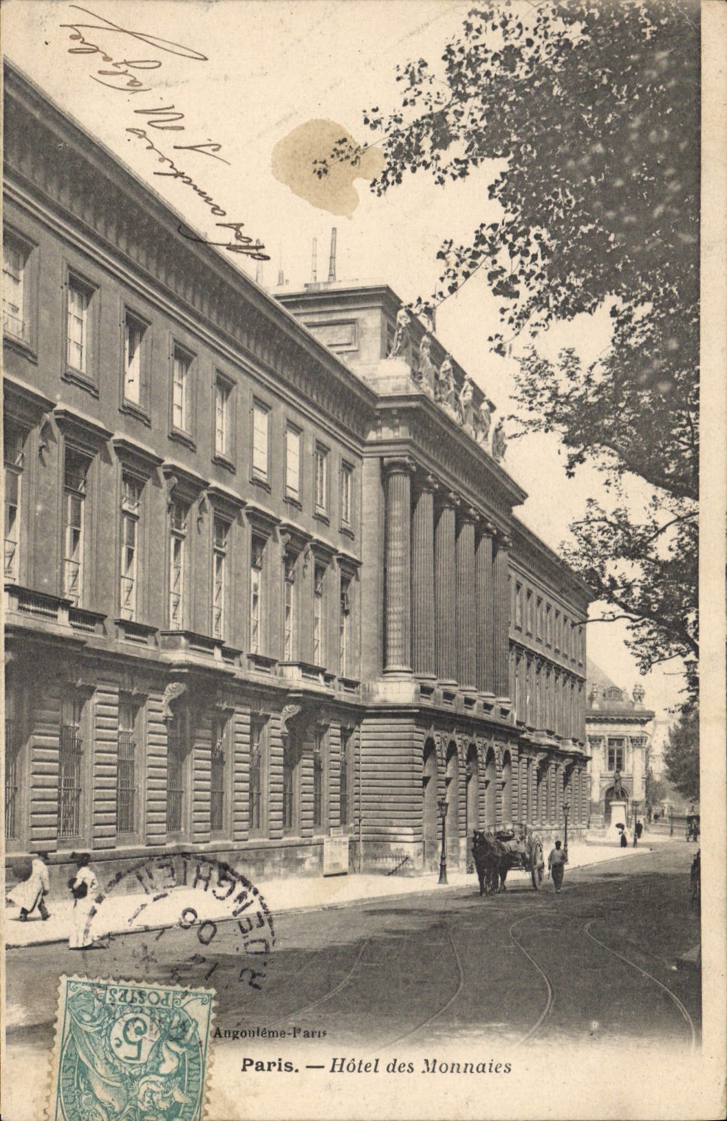 CPA Paris Hotel des Monnaies